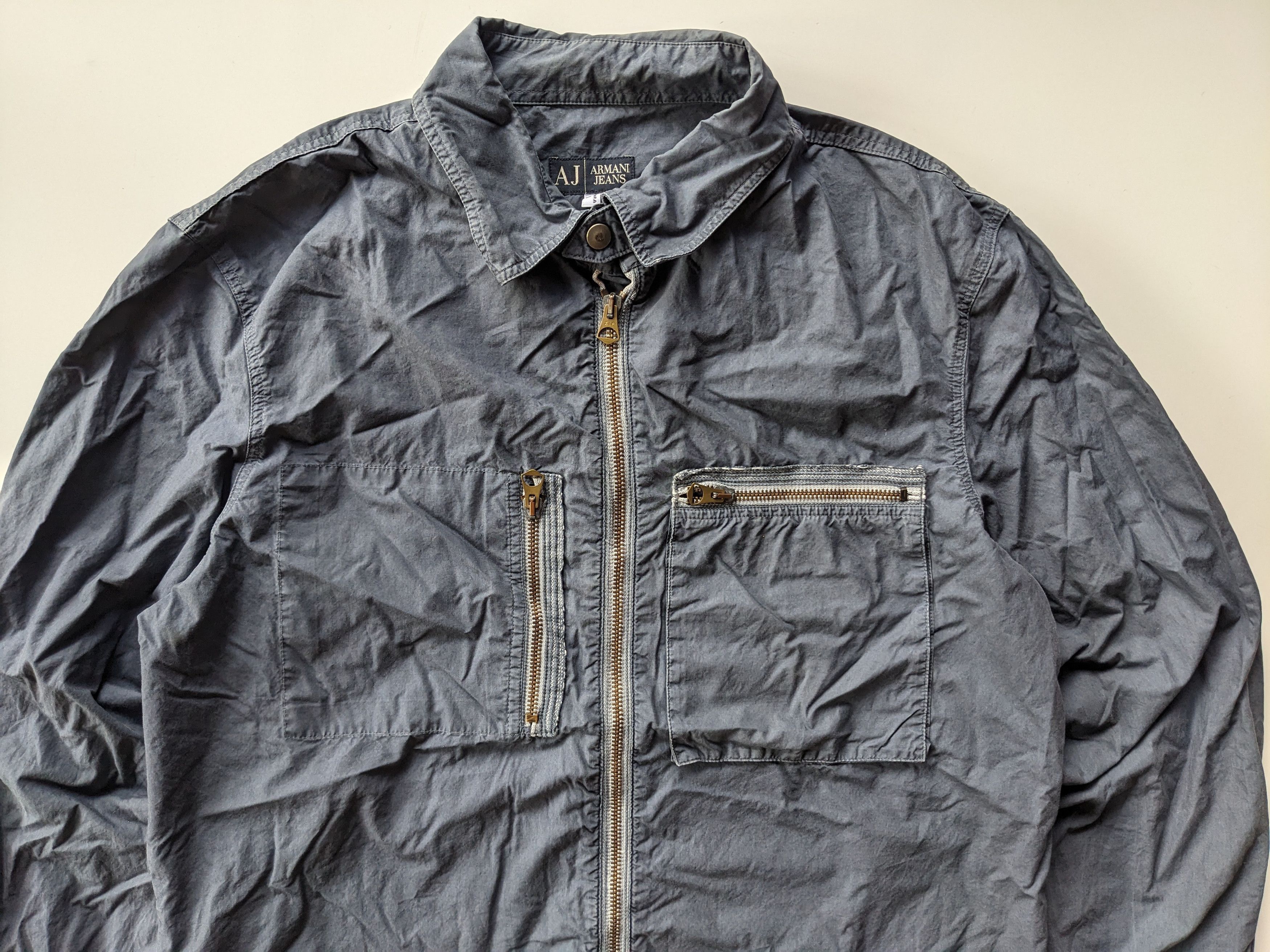 Armani × Armani Exchange Armani Jeans full zipper jacket Size US L / EU 52-54 / 3 - 2 Thumbnail