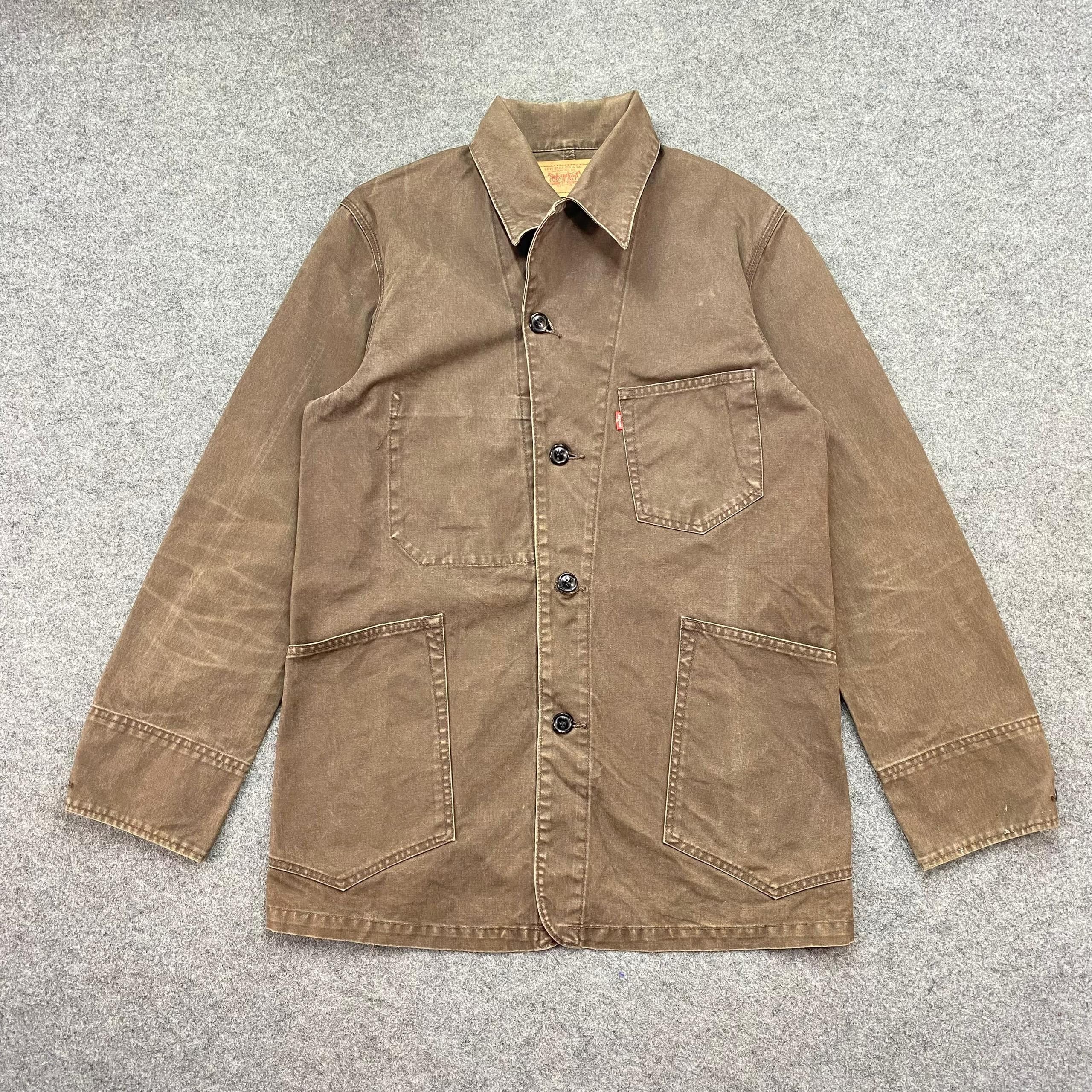 Levi's Vintage Clothing Vintage Levis Workwear Jacket Size US L / EU 52-54 / 3 - 1 Thumbnail