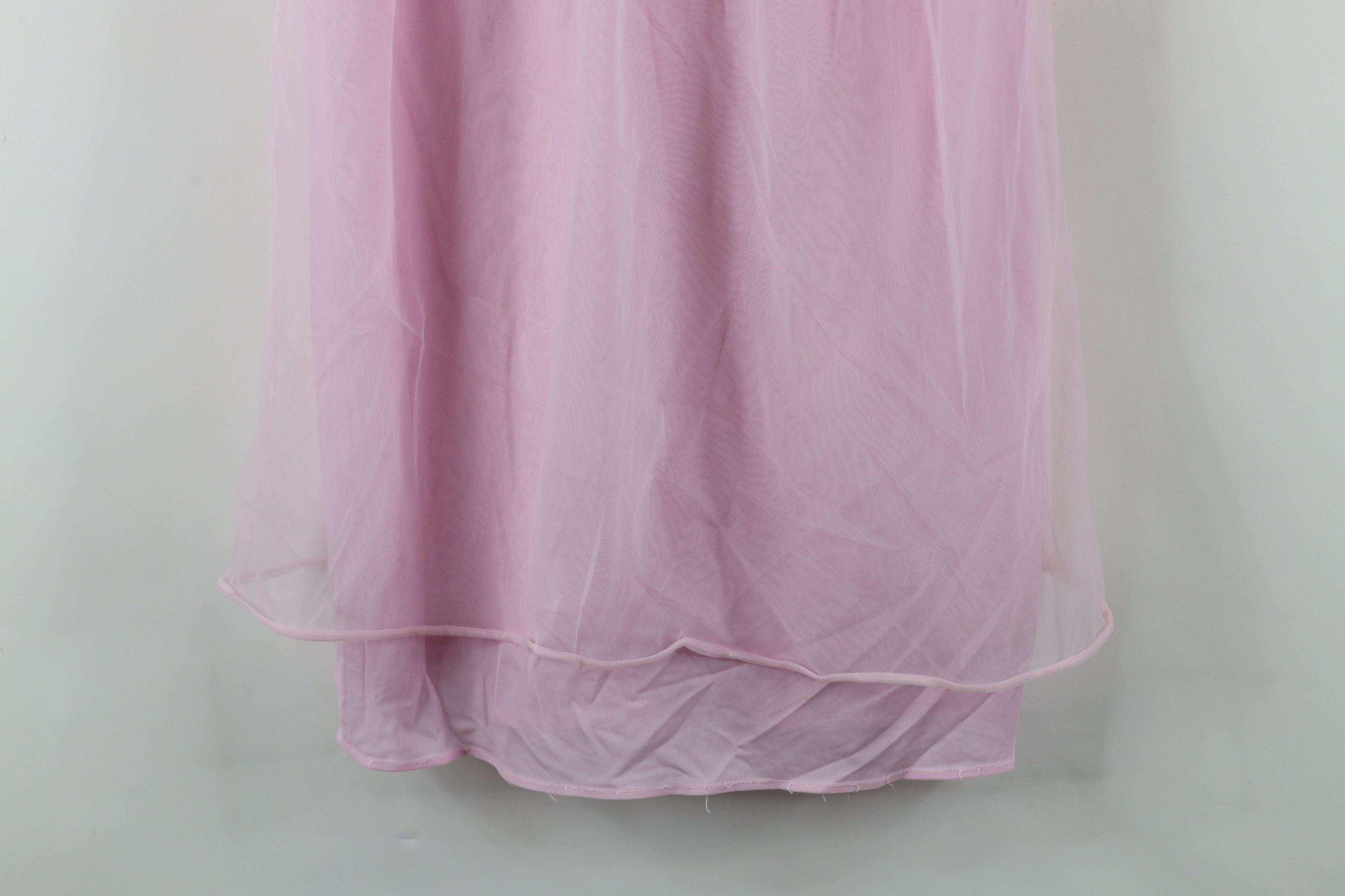 Vintage Vintage 60s 70s Fairy Princess Sleeveless Night Shirt Size M / US 6-8 / IT 42-44 - 4 Thumbnail