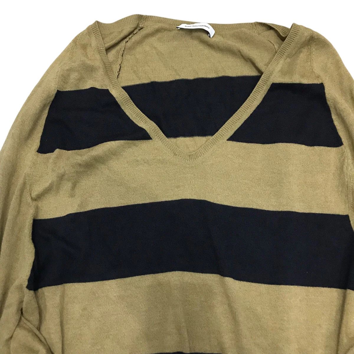 Kiko Kostadinov 00122022 "Yesternow" Striped Knit Sweater Size US M / EU 48-50 / 2 - 3 Thumbnail