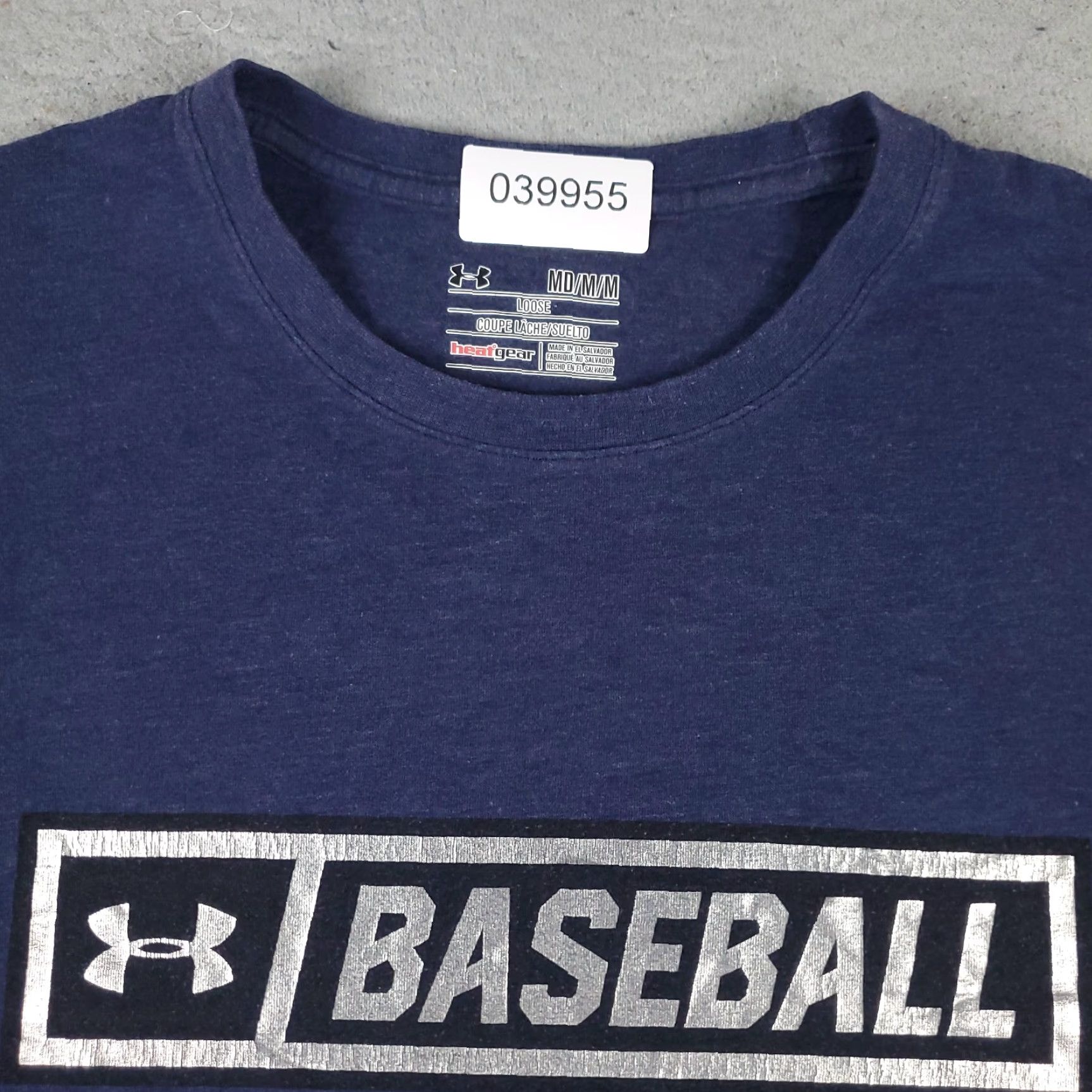 Under Armour Under Armour T-Shirt Mens Medium Blue Short Sleeve Crew Neck Logo Casual All Seasons Sports Mens Size US M / EU 48-50 / 2 - 3 Thumbnail