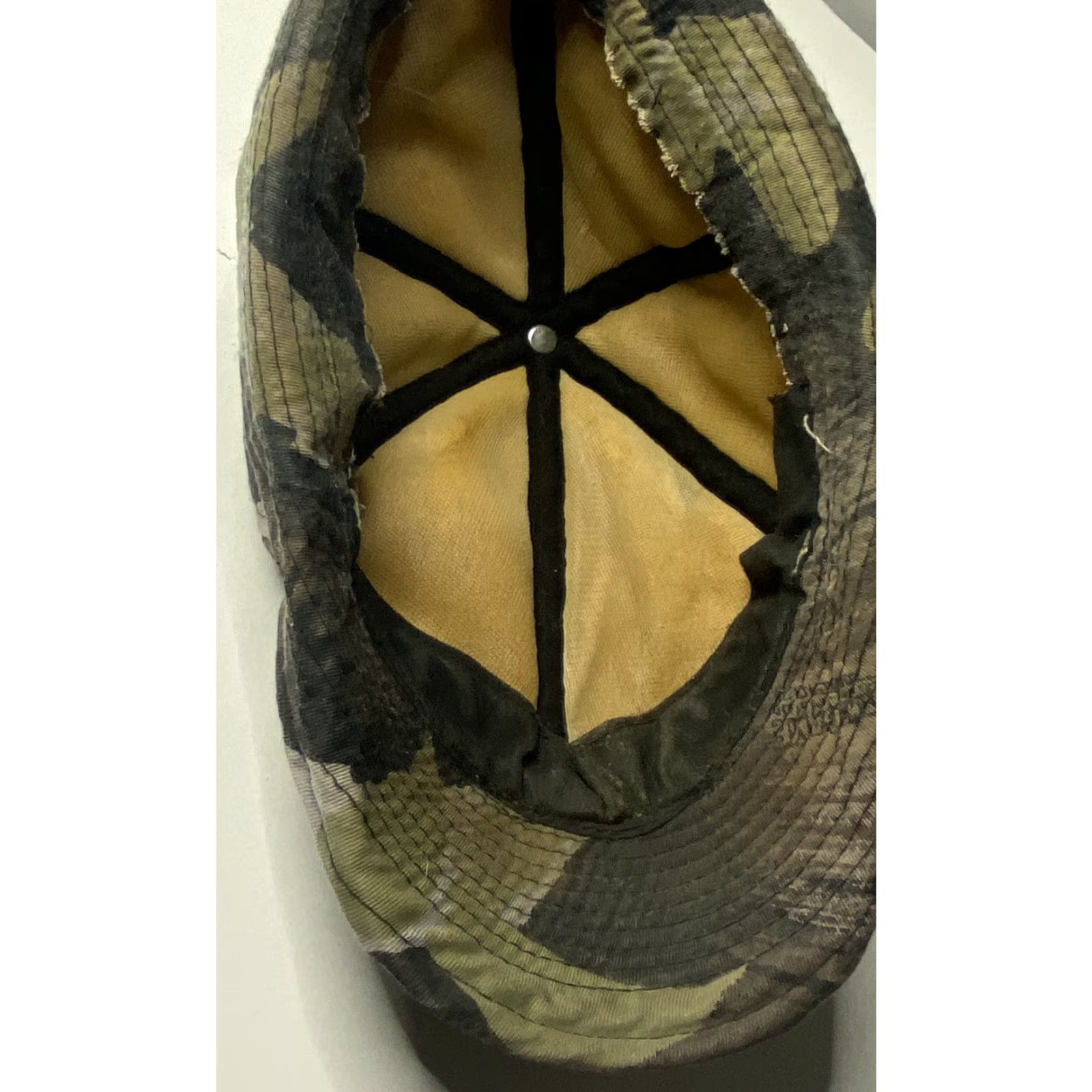 Vintage VINTAGE Hunting Camo Hat Cap Winter Unisex Adults M Camouflage Hunter Theme Mens/Womens Size ONE SIZE - 3 Thumbnail