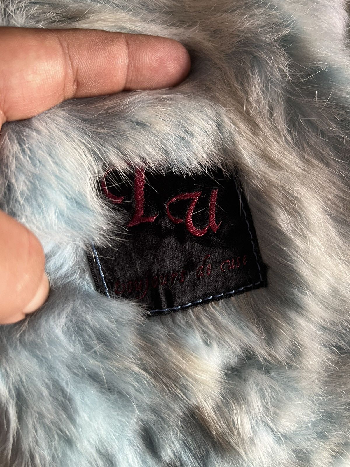 Genuine Leather Vintage Leather Avant Garde Fur Mohair Long Jacket Size M / US 6-8 / IT 42-44 - 7 Thumbnail