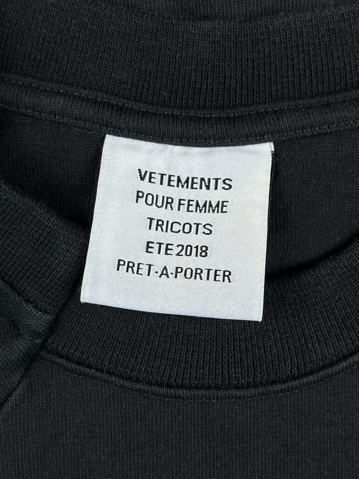 Vetements SS18 Vetements Zurich Antwerp Deconstructed Split Tshirt Size US S / EU 44-46 / 1 - 5 Thumbnail