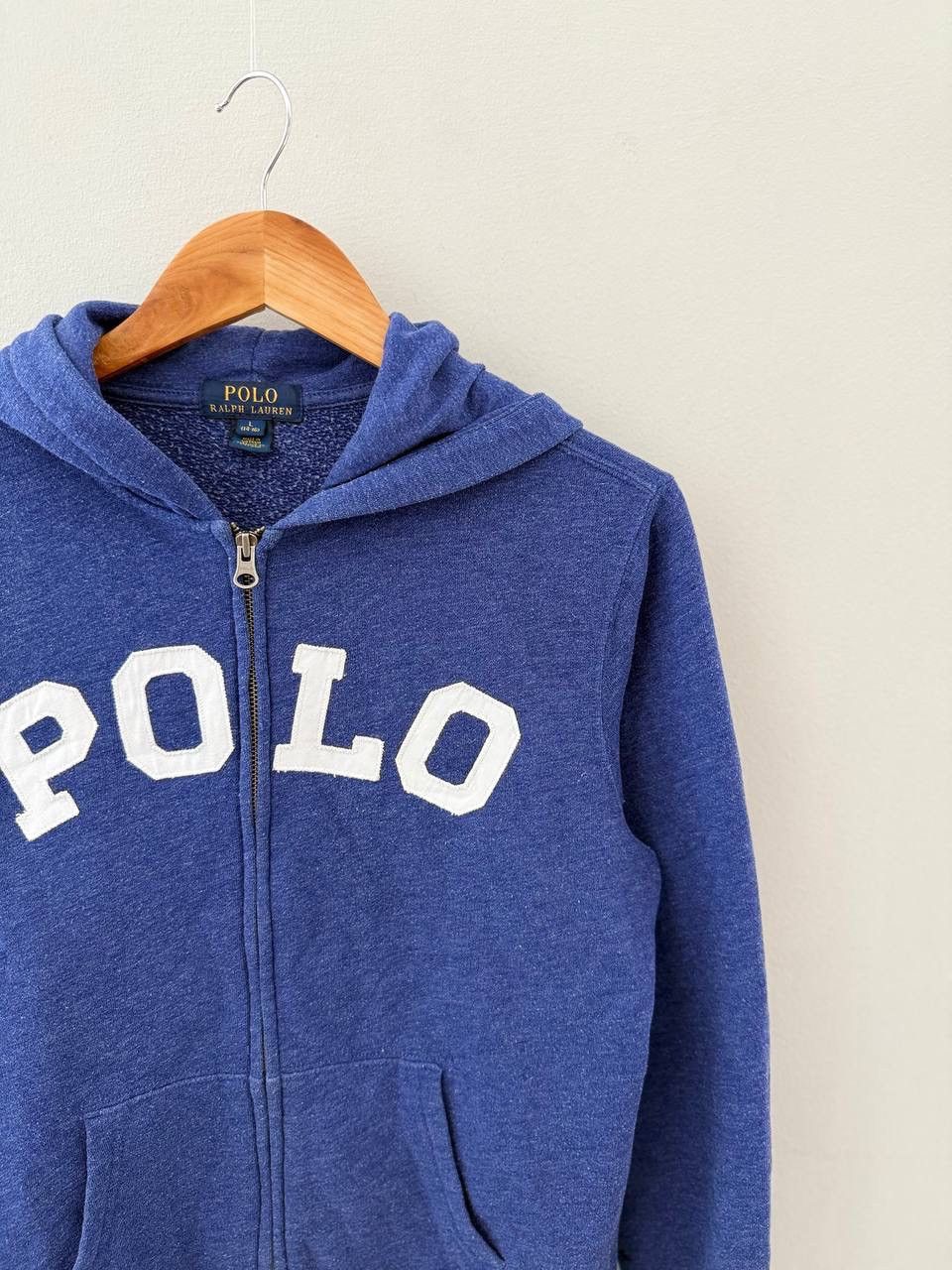 Polo Ralph Lauren Y2K Polo Ralph Lauren Big Logo Zip Up Hoodie Size L / US 10 / IT 46 - 2 Thumbnail
