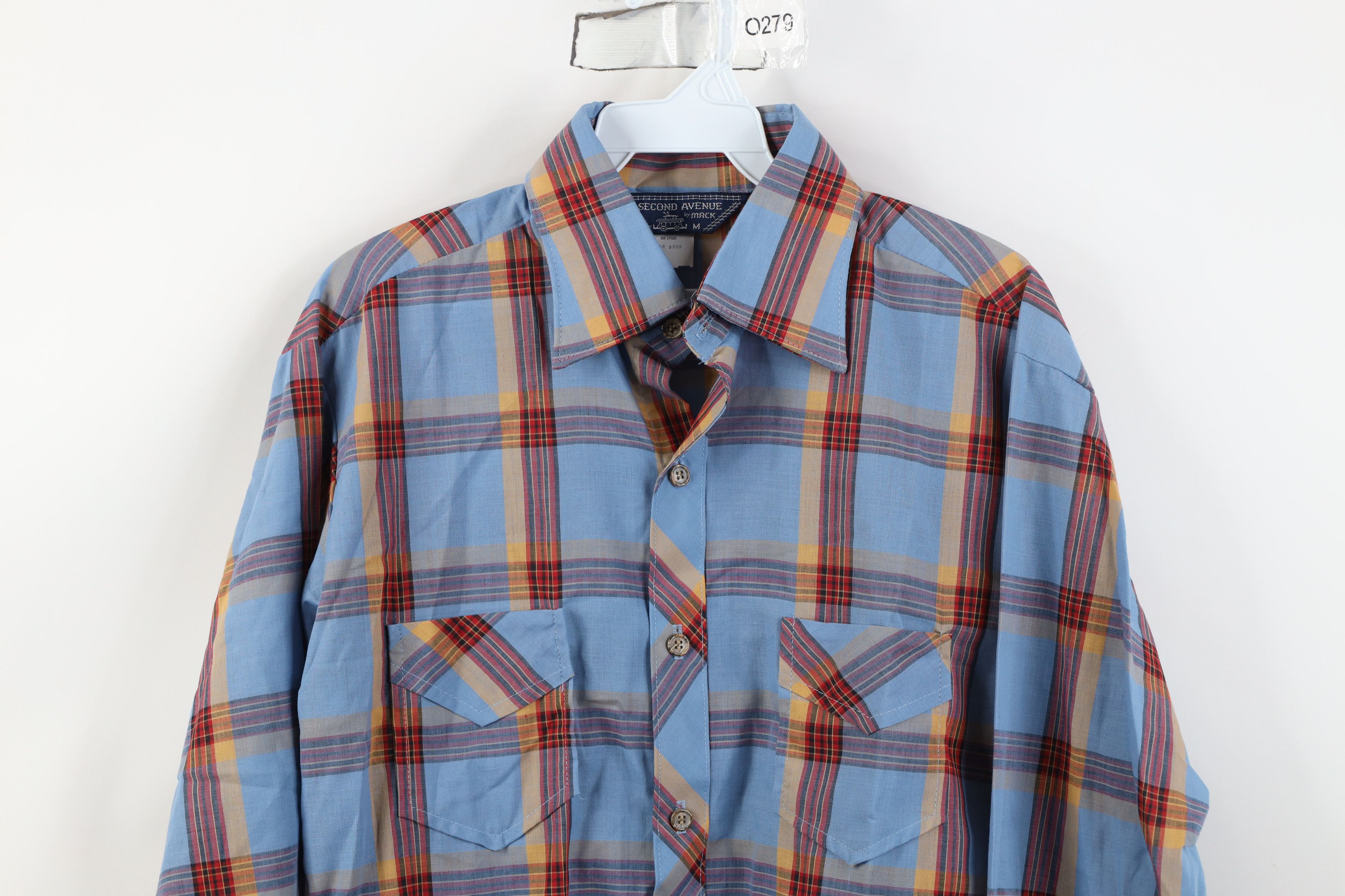 Vintage Deadstock Vintage 70s Streetwear Collared Button Shirt USA Size US M / EU 48-50 / 2 - 2 Thumbnail