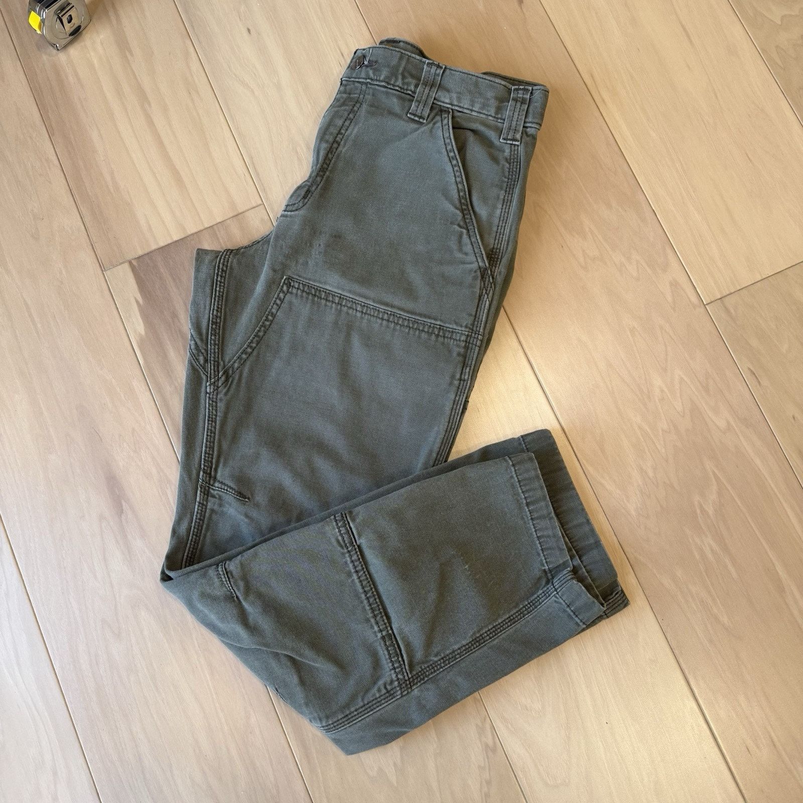 Carhartt Carhartt Double Knee Pants 32 Green Workwear Carpenters WIP Size US 32 / EU 48 - 9 Thumbnail