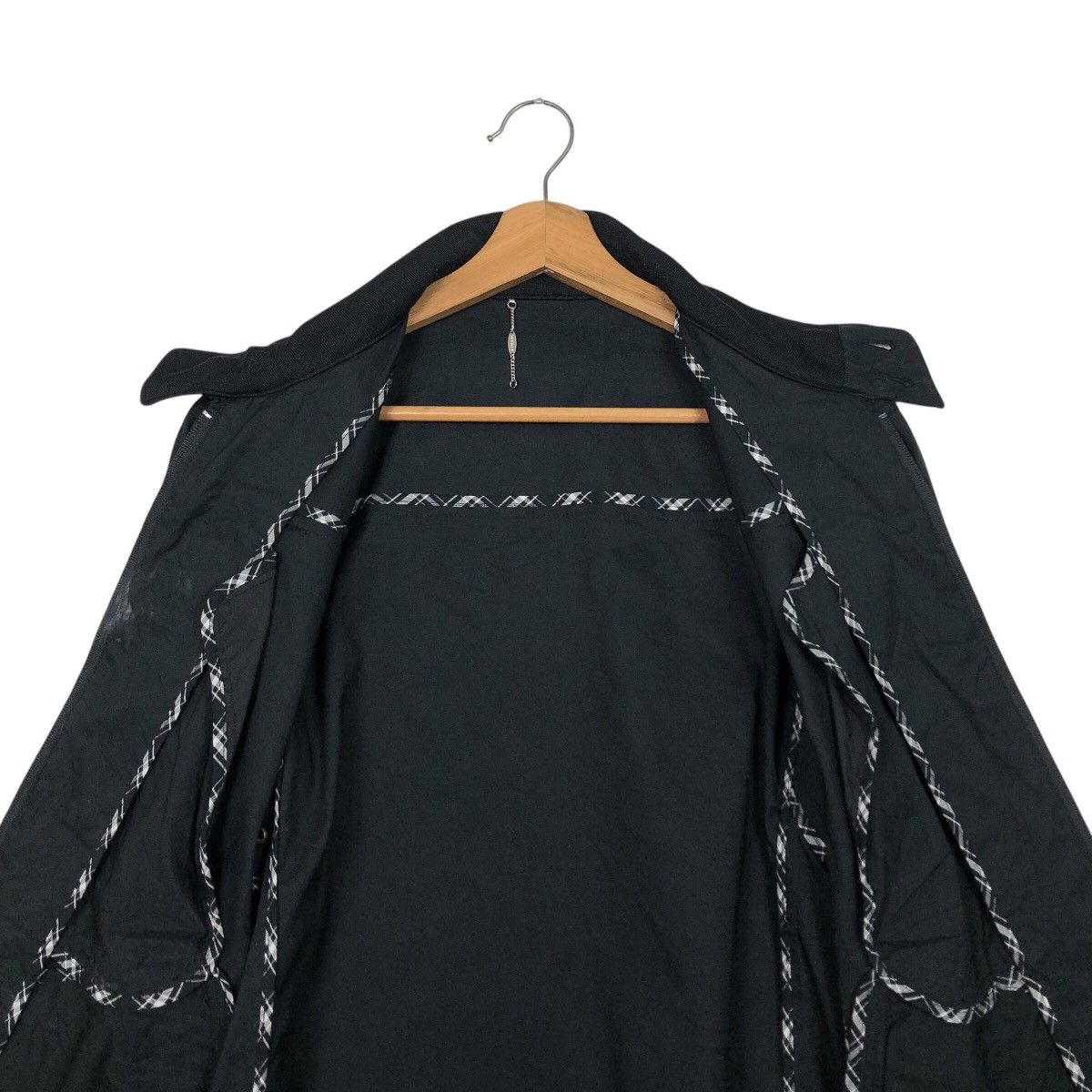 Japanese Brand 📌Rich Black Chore Biker Jacket Junmen Blackine Ginza Japan Size US L / EU 52-54 / 3 - 15 Thumbnail