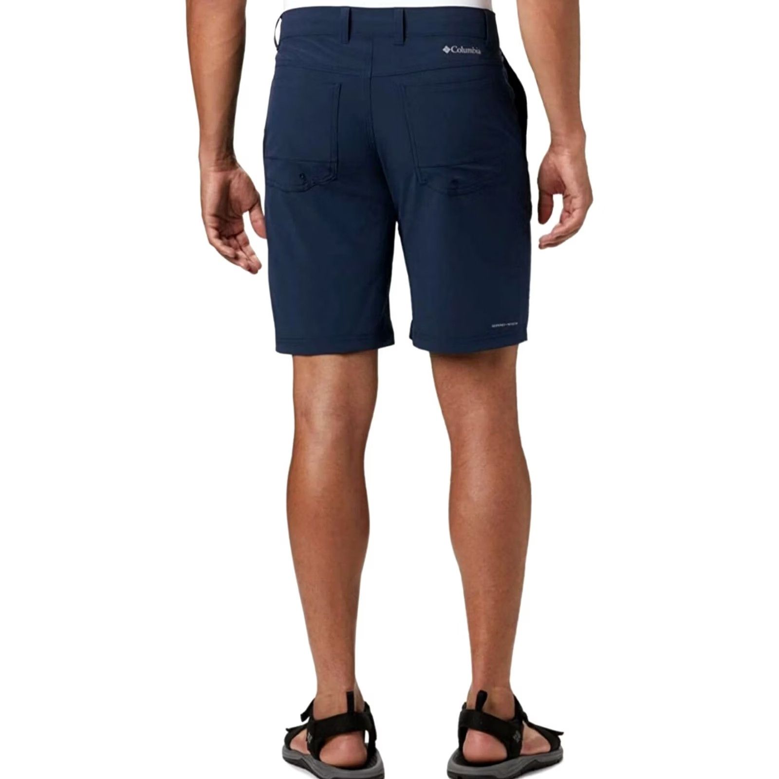 Vintage Columbia Men's Hybrid Trek Shorts Navy Size 42 Size US 42 / EU 58 - 2 Thumbnail
