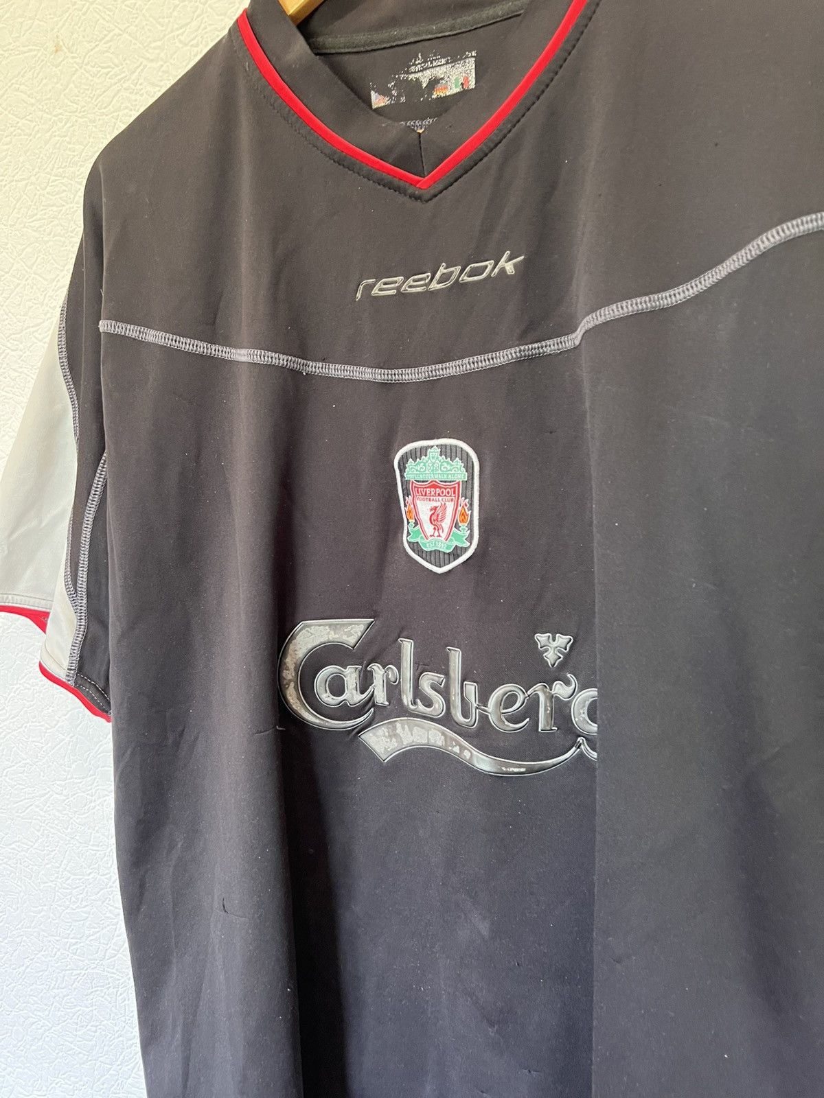 Reebok Liverpool Reebok 2003/2004 Third Kit Soccer Jersey Football Size US L / EU 52-54 / 3 - 2 Thumbnail