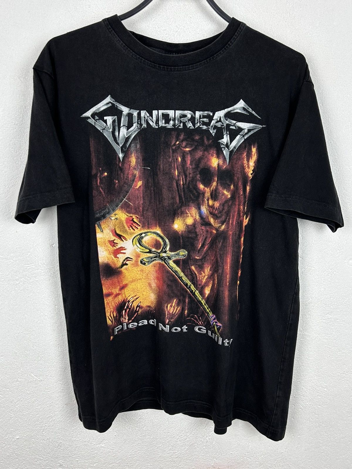 Band Tees 00s Gonoreas Plead Not Guilty 2007 Album Faded T-Shirt Size US M / EU 48-50 / 2 - 1 Thumbnail