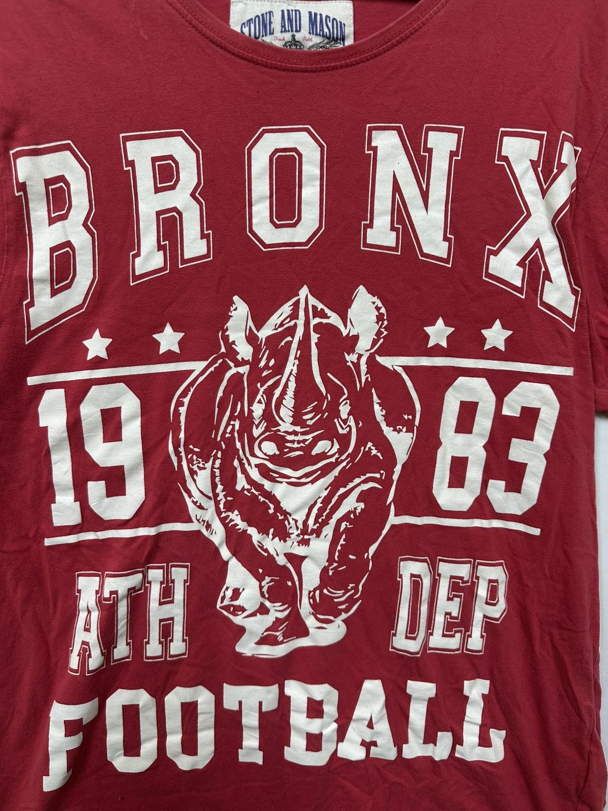 Vintage VINTAGE FOOTBALL BRONX Size US L / EU 52-54 / 3 - 3 Thumbnail