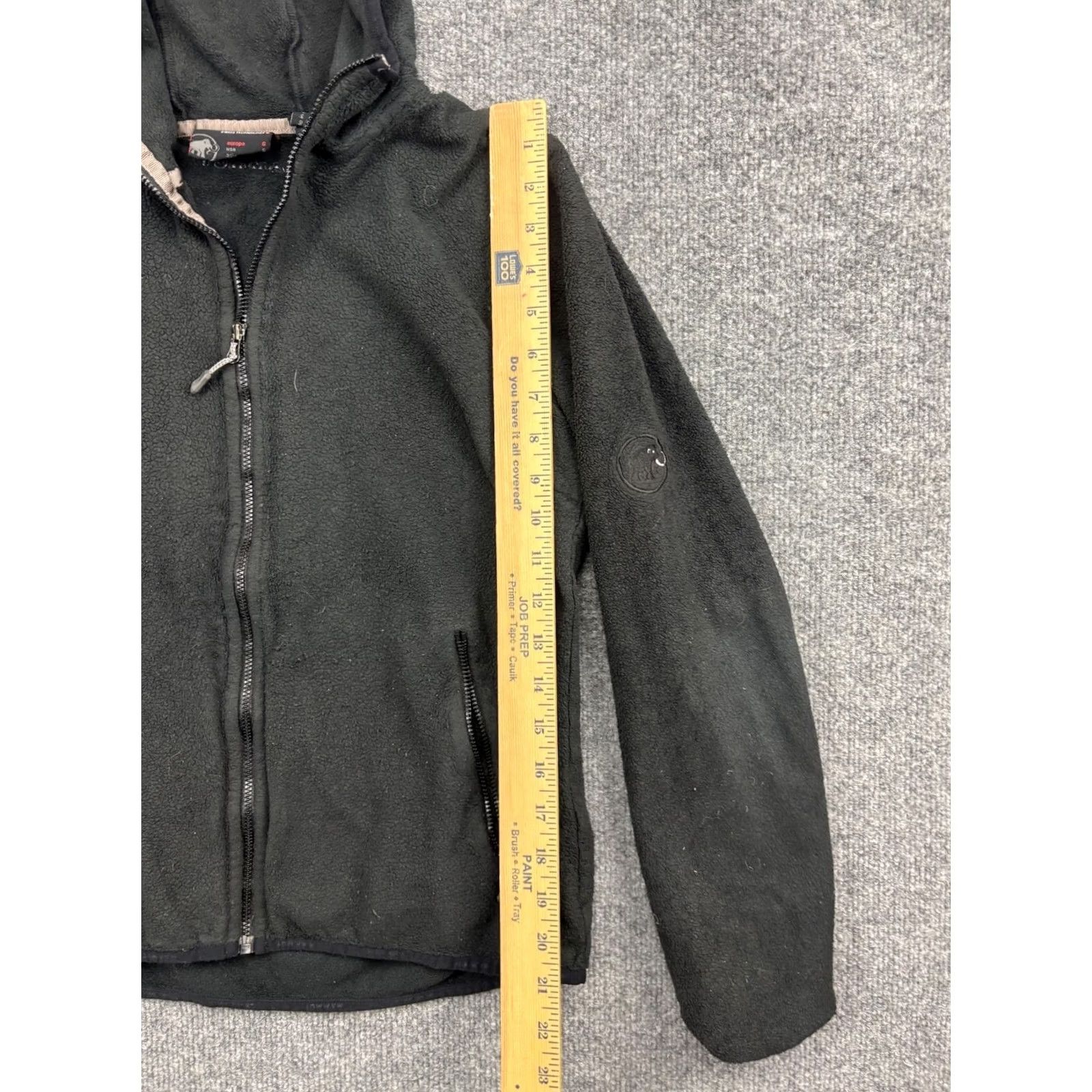 Mammut Mammut Sherpa Fleece Jacket Women's Small Black Hooded Full Zip Zipped Pockets Size S / US 4 / IT 40 - 4 Thumbnail