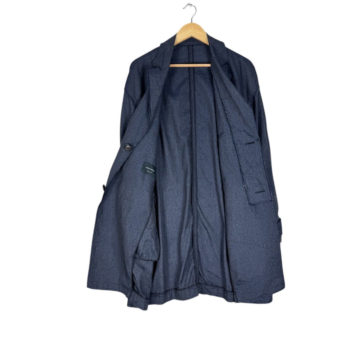 Giuliano Fujiwara 🌟GIULIANO FUJIWARA STYLE DISTRESS OVERCOAT JACKET Size US S / EU 44-46 / 1 - 9 Thumbnail