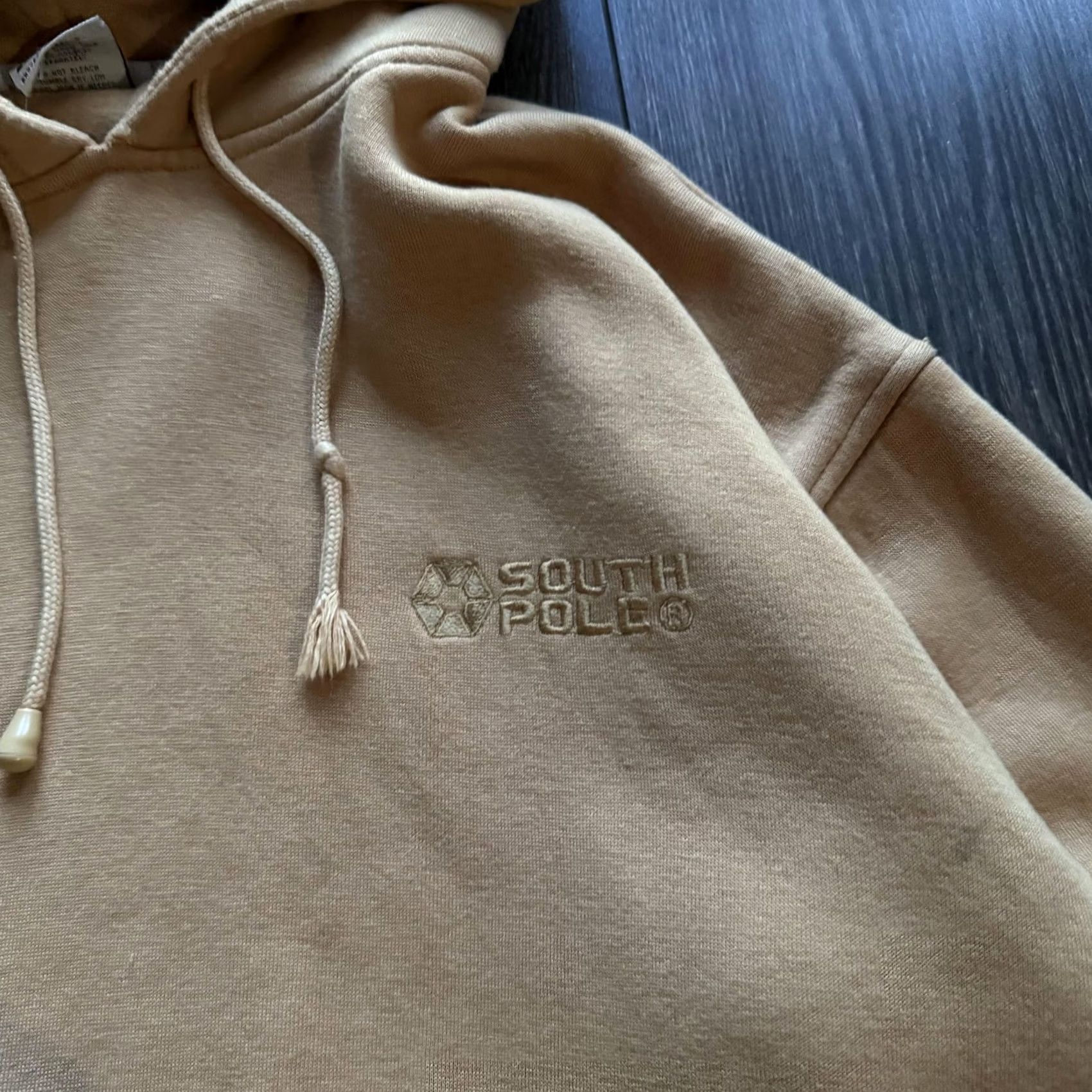Southpole Southpole Tracksuit Set Hoodie Cargo Pants Mens XL Beige Y2K Baggy Fleece Gym Size US XL / EU 56 / 4 - 3 Thumbnail