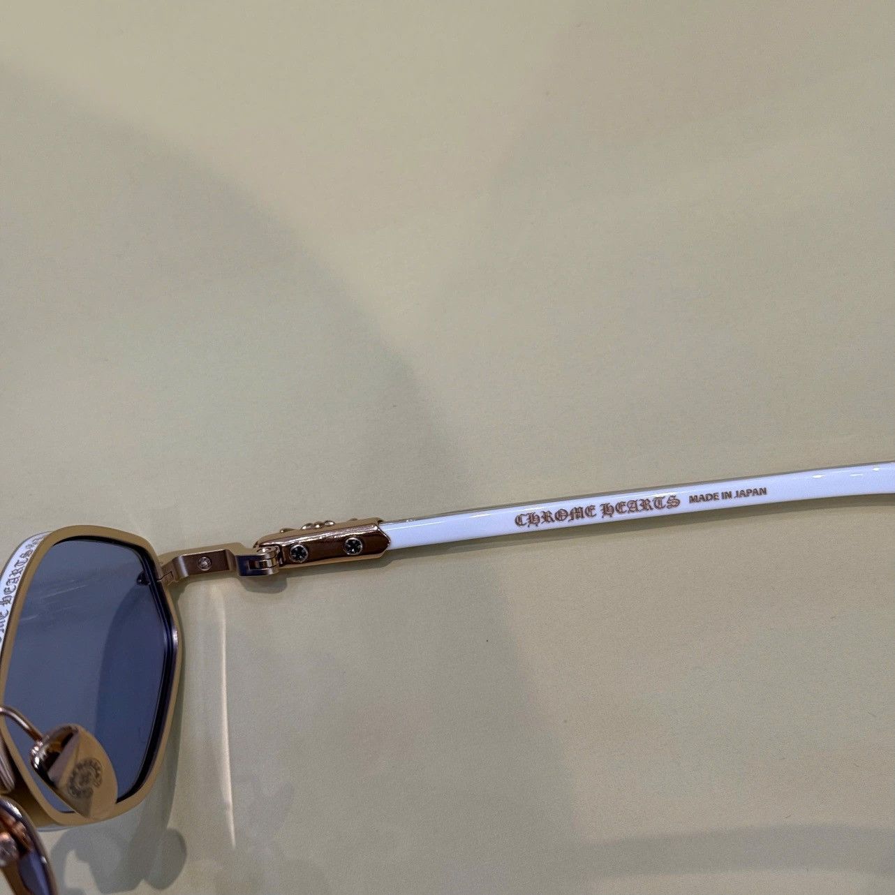 Chrome Hearts CHROME HEARTS NIP SLIP Matte Gold Plated/White-White Size ONE SIZE - 2 Thumbnail