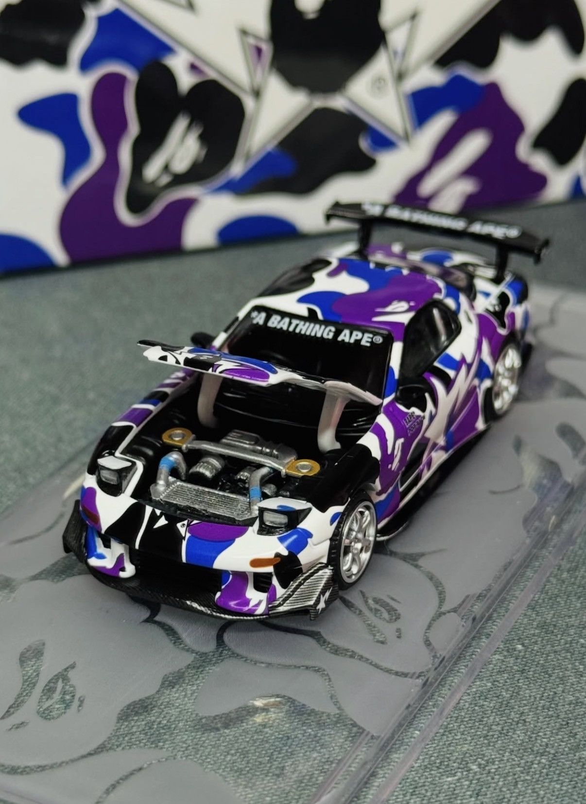 Bape BAPE STORE HONGKONG 20th ANNIVERSARY 1/64 MAZDA CAR Size ONE SIZE - 2 Thumbnail