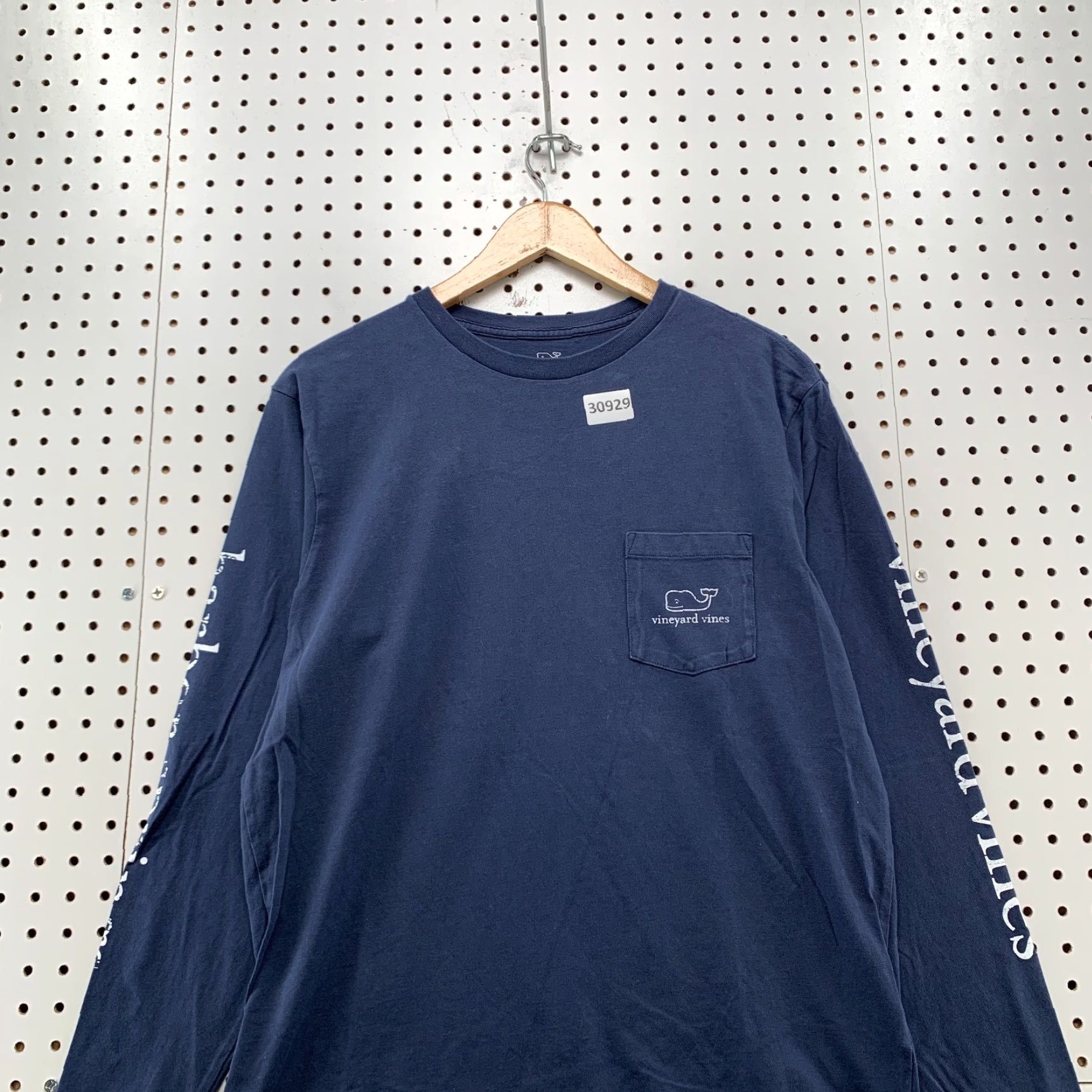 Vineyard Vines VINTAGE Vineyard Vines Whale Pocket Shirt Adult Small Navy Blue Long Sleeve Preppy Mens Size US S / EU 44-46 / 1 - 5 Thumbnail