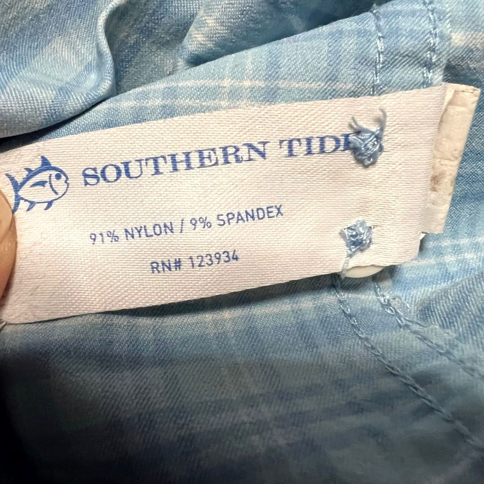 Southern Tide Southern Tide Shirt Mens XL Blue Plaid Performance Long Sleeve Button Size US XL / EU 56 / 4 - 8 Thumbnail