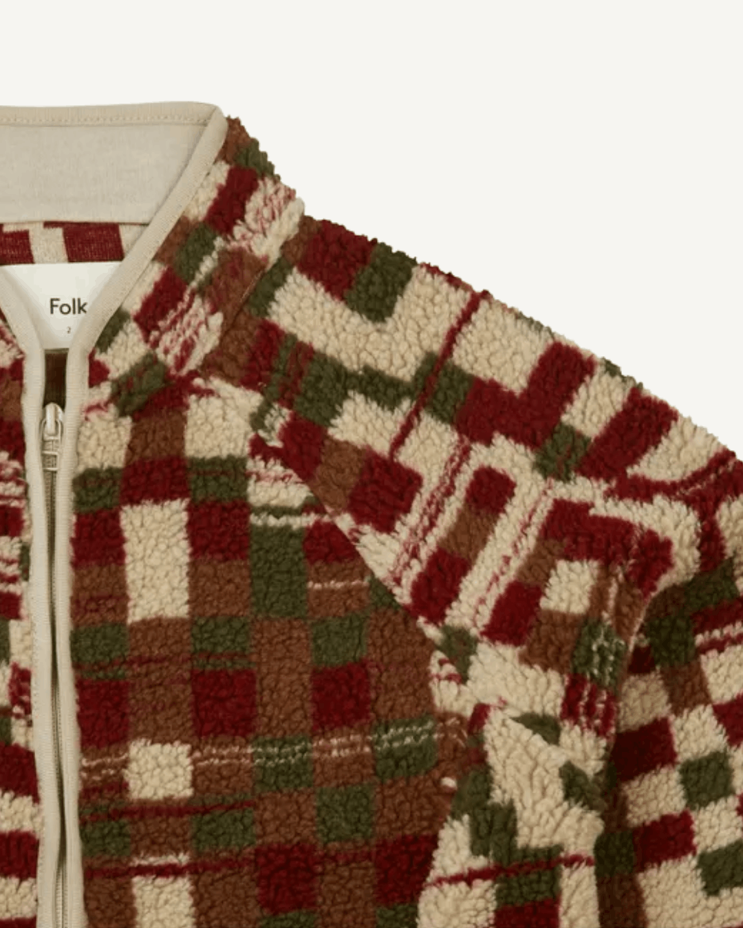 Folk Folk Clothing - Puzzle Fleece Jacket Size US XL / EU 56 / 4 - 3 Thumbnail