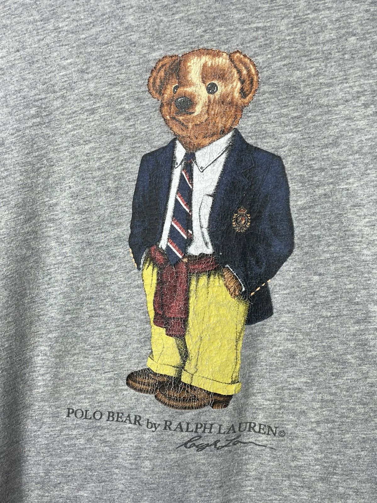 Polo Ralph Lauren × RRL Ralph Lauren × Vintage T-Shirt Polo Bear OG Vintage Size US XXL / EU 58 / 5 - 4 Thumbnail