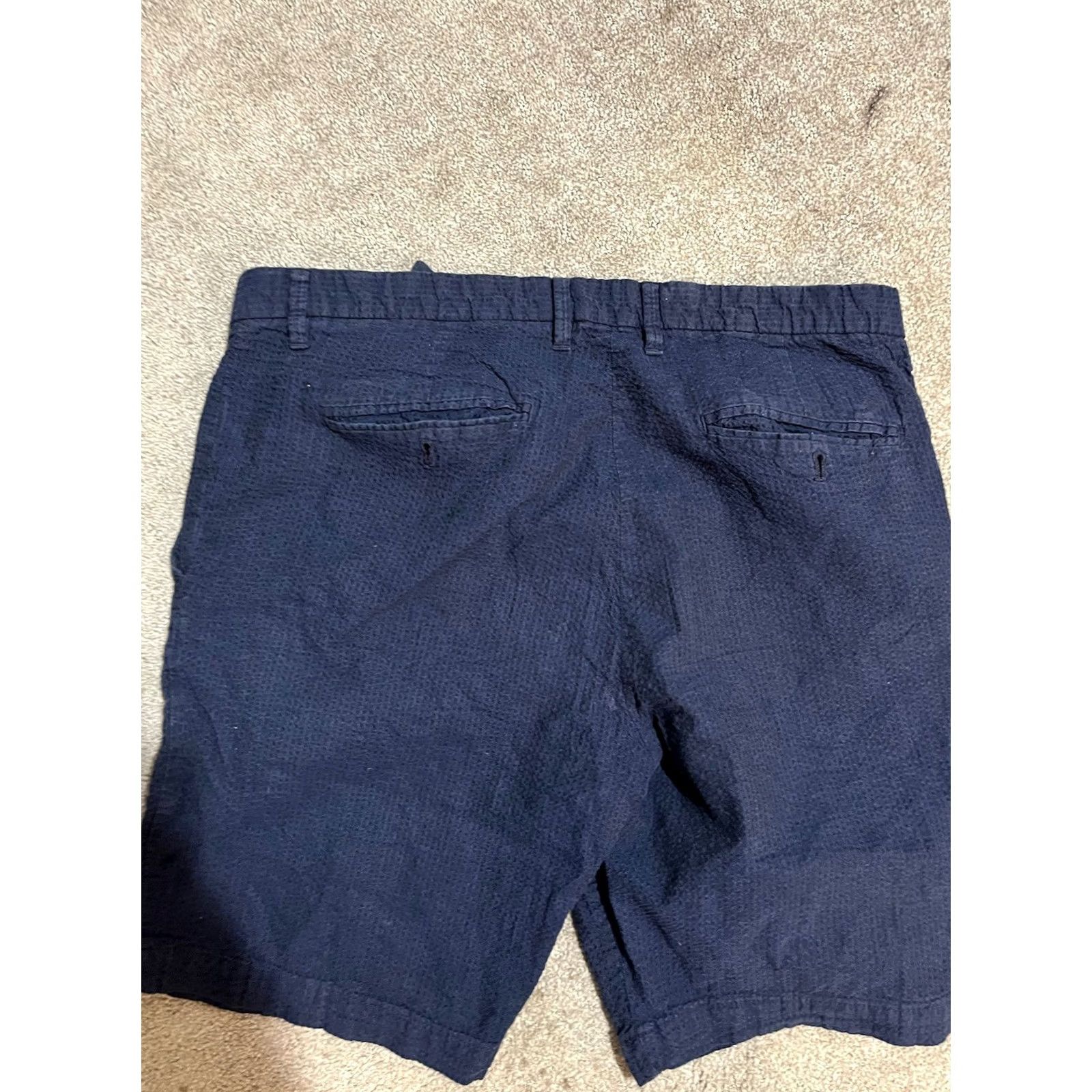 Calvin Klein Calvin Klein Mens Navy Blue Shorts W/ Pockets Size 33 Size US 33 - 2 Thumbnail