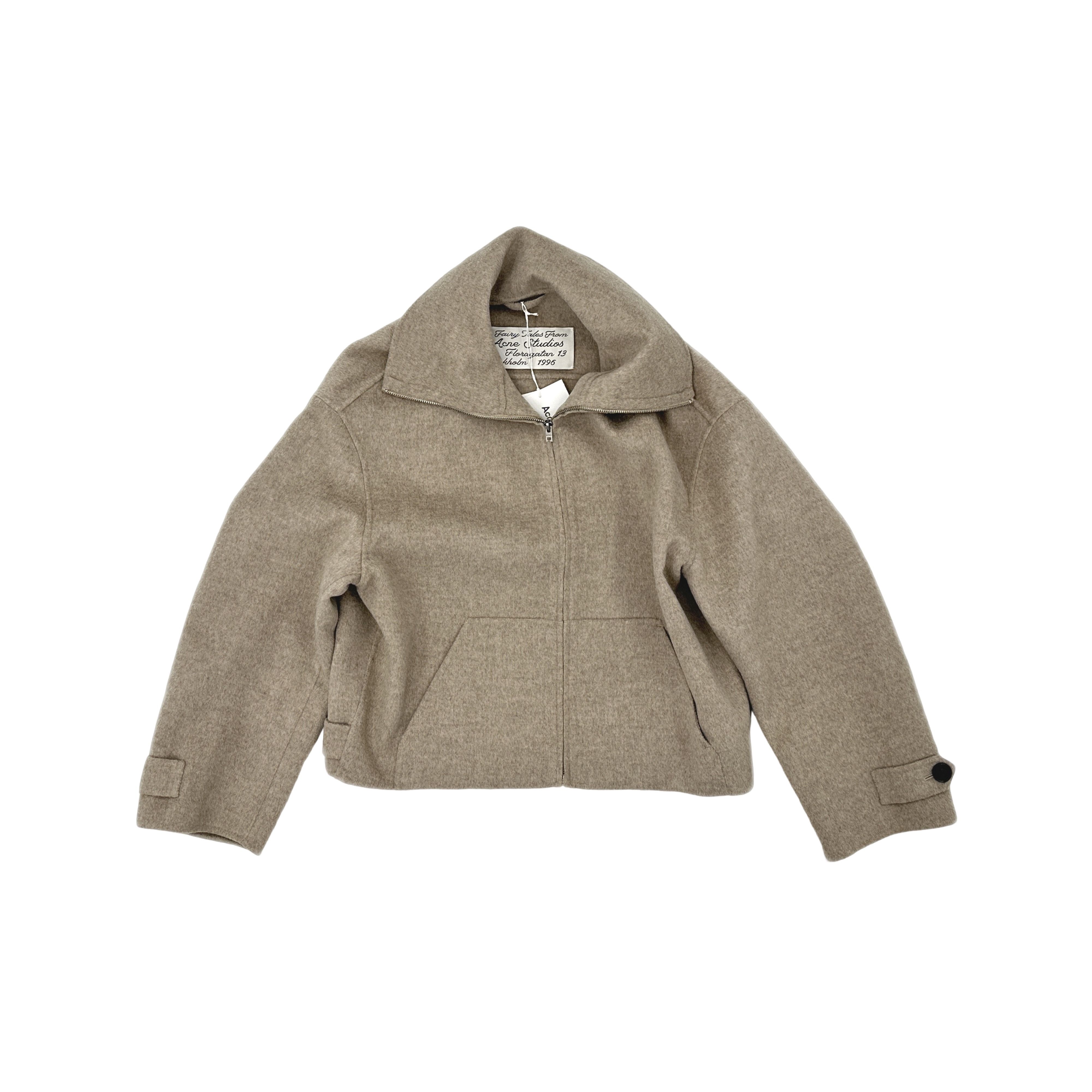 Acne Studios Acne Studios Wool Cashmere Zip Jacket 34 Size XS / US 0-2 / IT 36-38 - 1 Thumbnail