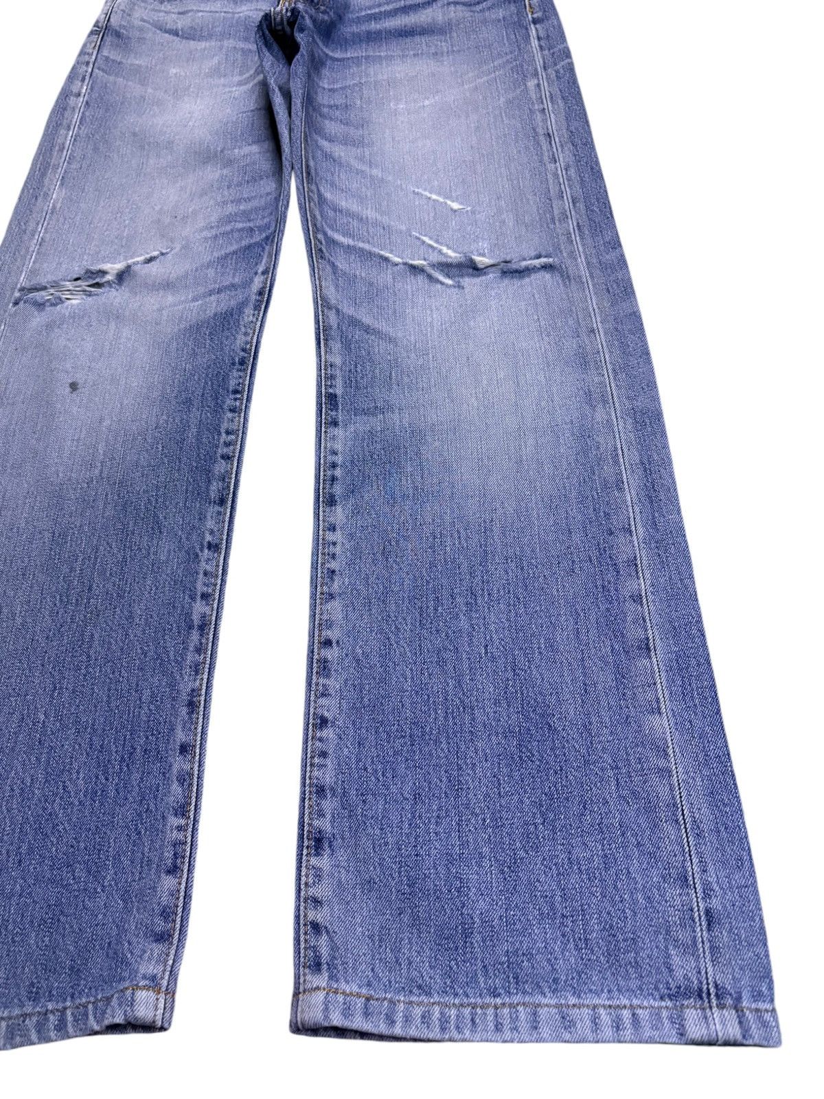 Levi's Vintage Levis 505 Faded Wash Distressed Loose Jeans Size US 32 / EU 48 - 7 Thumbnail