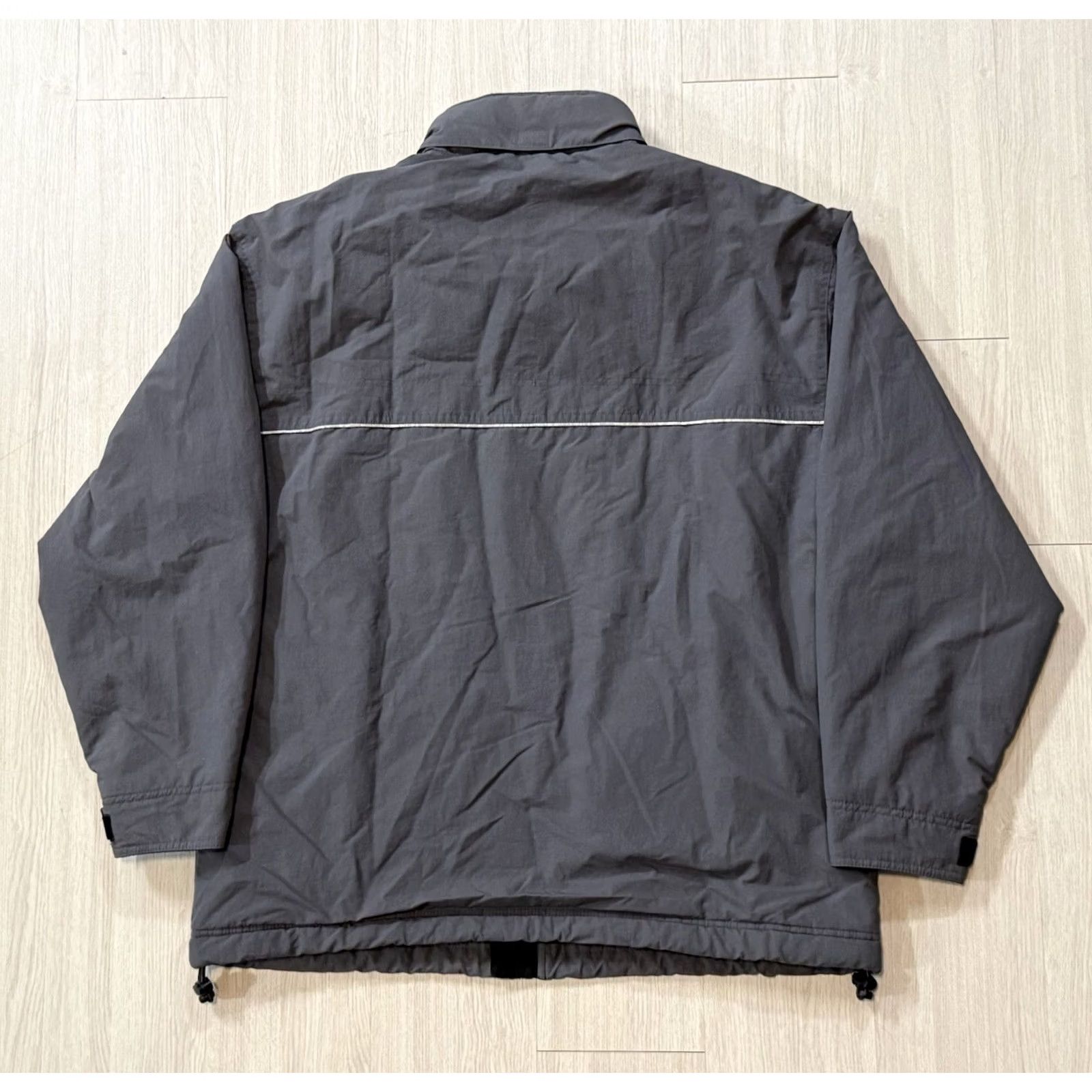 Gap VINTAGE Gap Mountain Alpine Jacket L Large Gray Nylon Softshell Bomber Zip Padded Lined 90s Outdoor Hipster Men Mens Size US L / EU 52-54 / 3 - 4 Thumbnail