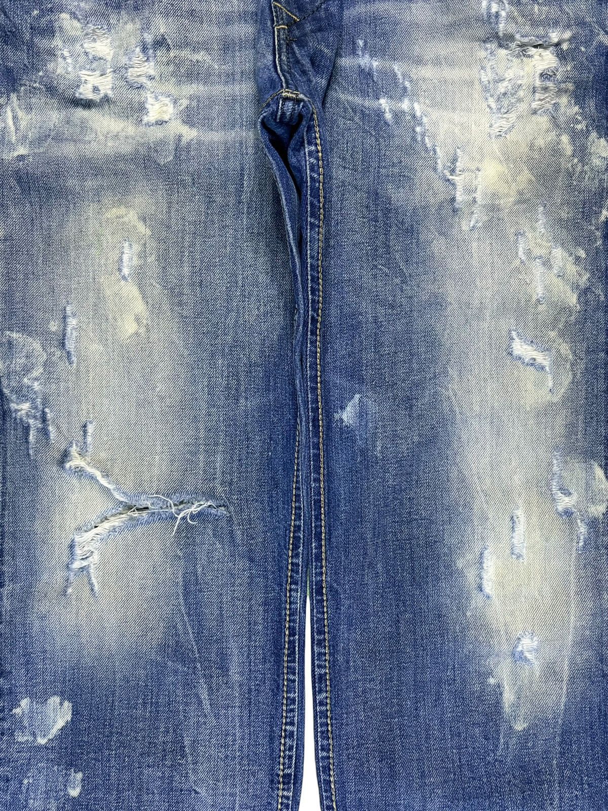 Diesel × Diesel Black Gold Vintage Italy Diesel Blue Eyecons 2013/2 Edition Jeans Size US 33 - 5 Thumbnail
