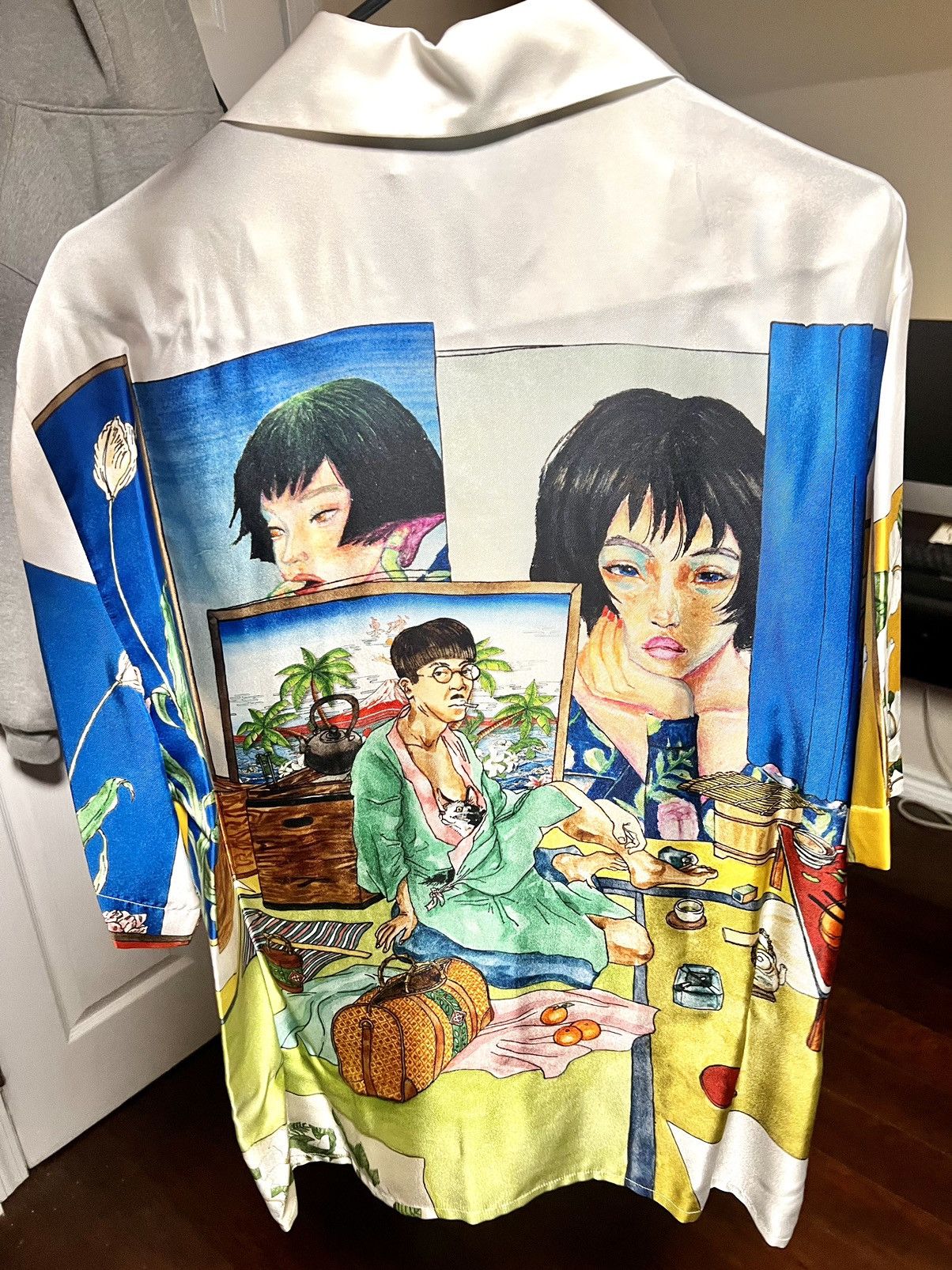 Casablanca casablanca montage print silk-twill shirt (rare) Size US S / EU 44-46 / 1 - 4 Thumbnail