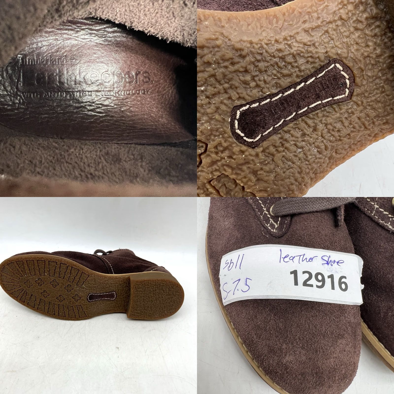 Timberland VINTAGE Timberland Boots Women's Size 7.5 Brown Leather Casual Ankle Boot Outdoor Comfort Size US 7.5 / IT 37.5 - 8 Thumbnail