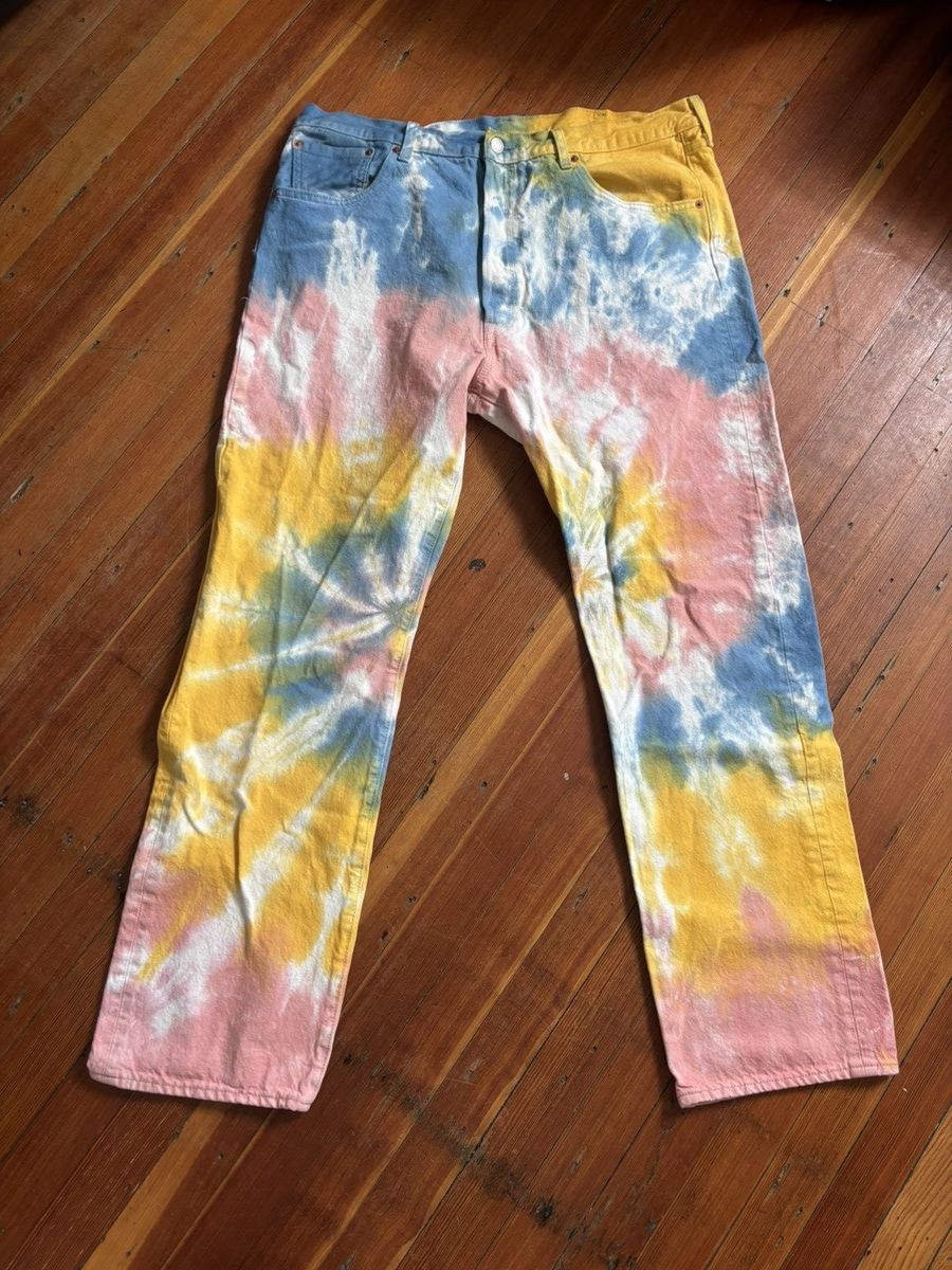 Levi's Tie Dye 501 93 Levi’s Size US 38 / EU 54 - 1 Thumbnail