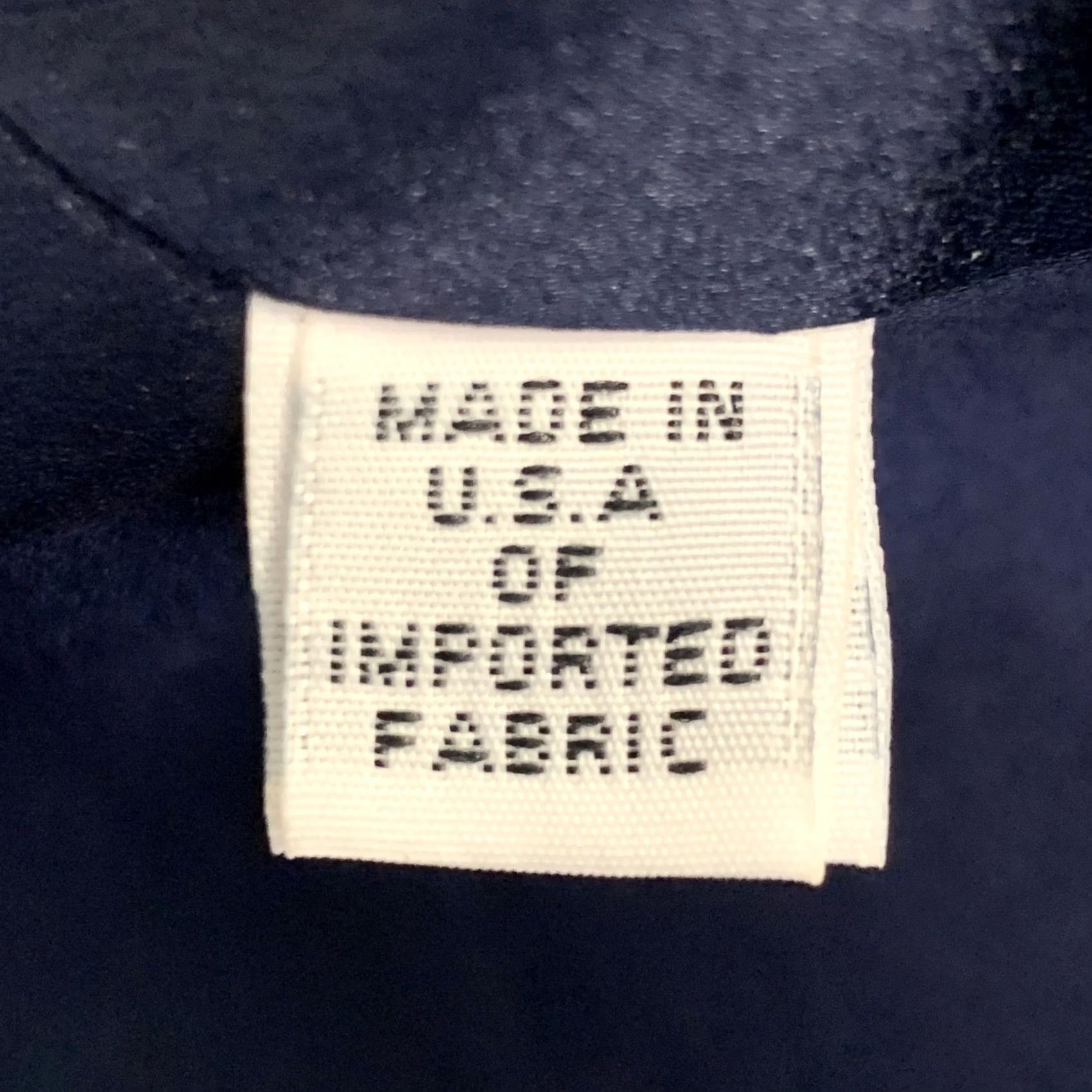 Vintage DONALD DEAL Navy Taffeta Spaghetti Straps Knee-Length Cocktail Dress Size 8 Womens Dress Size M / US 6-8 / IT 42-44 - 6 Thumbnail