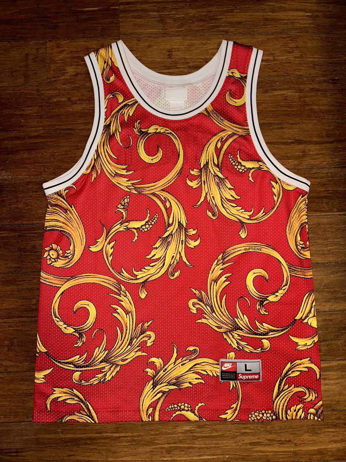 Nike × Supreme 2014 supreme nike foamposite jersey Size US L / EU 52-54 / 3 - 2 Thumbnail