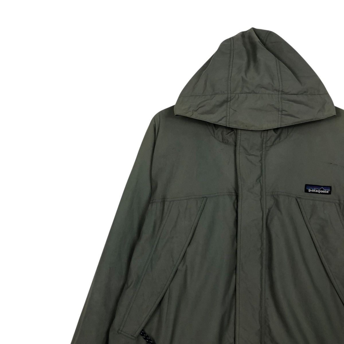 Patagonia 🔥VINTAGE WINDBREAKER JACKET PATAGONIA OLIVE OIL GREEN Size US M / EU 48-50 / 2 - 9 Thumbnail