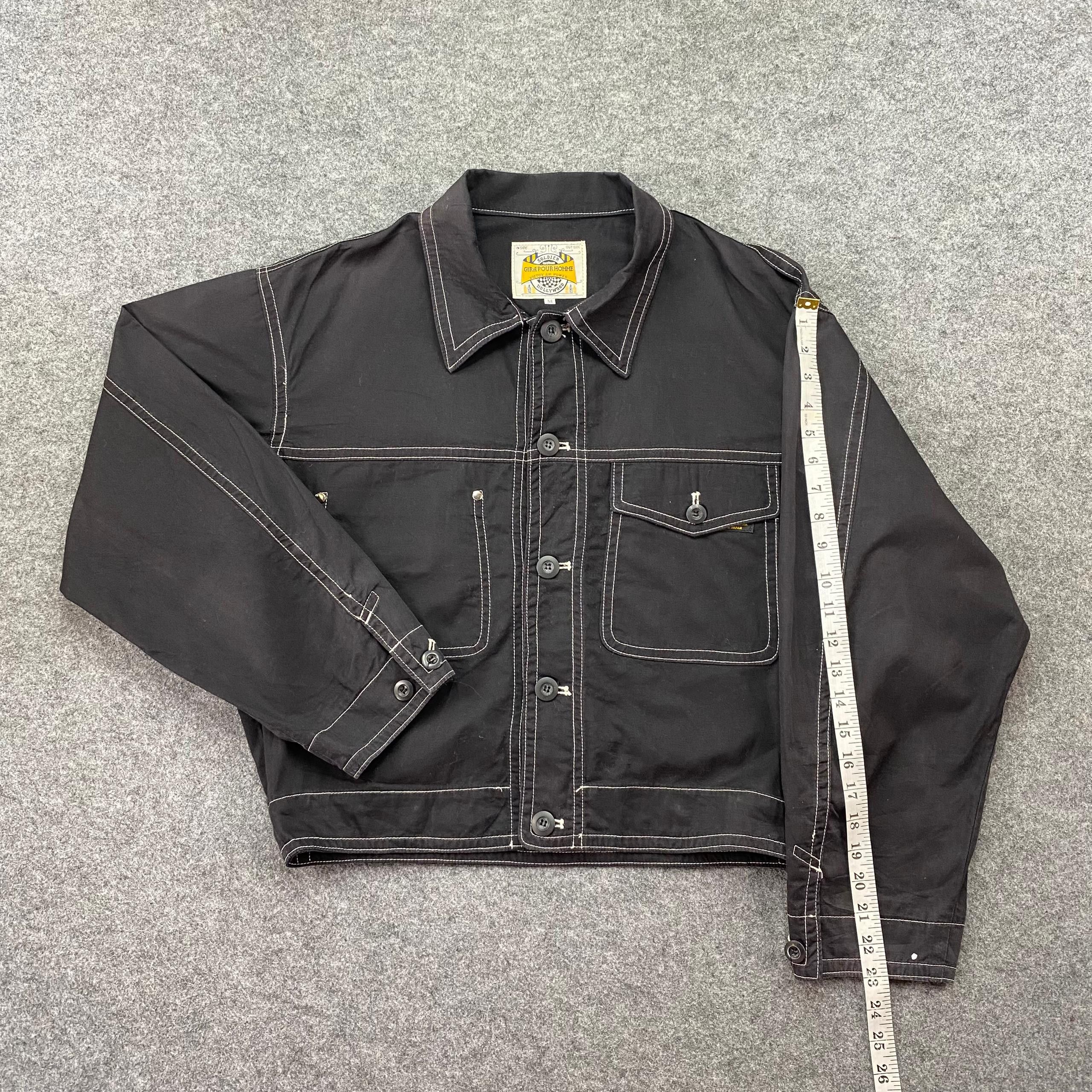 Hysteric Glamour Vintage Gira Four Homme Soldier Hollywood Jacket Size US L / EU 52-54 / 3 - 3 Thumbnail