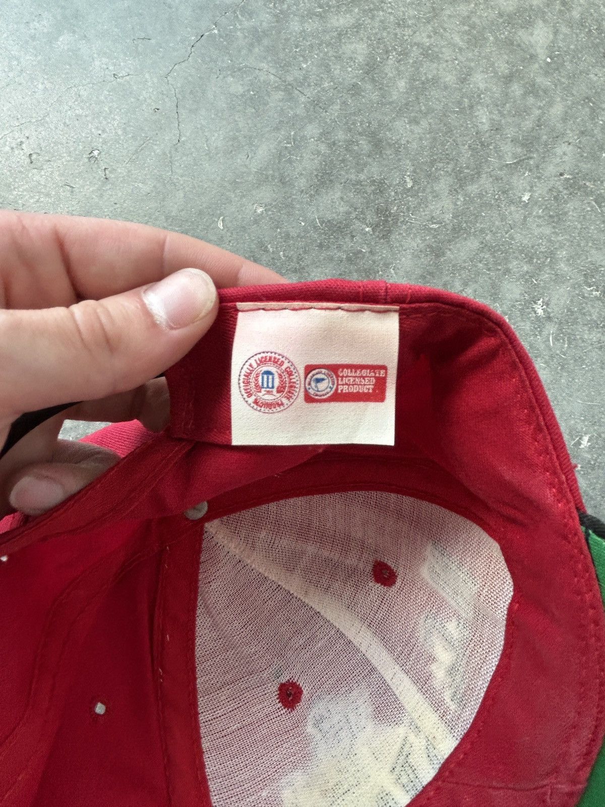 Vintage Vintage 90s NC State Wolfpack SnapBack Hat Size ONE SIZE - 9 Thumbnail