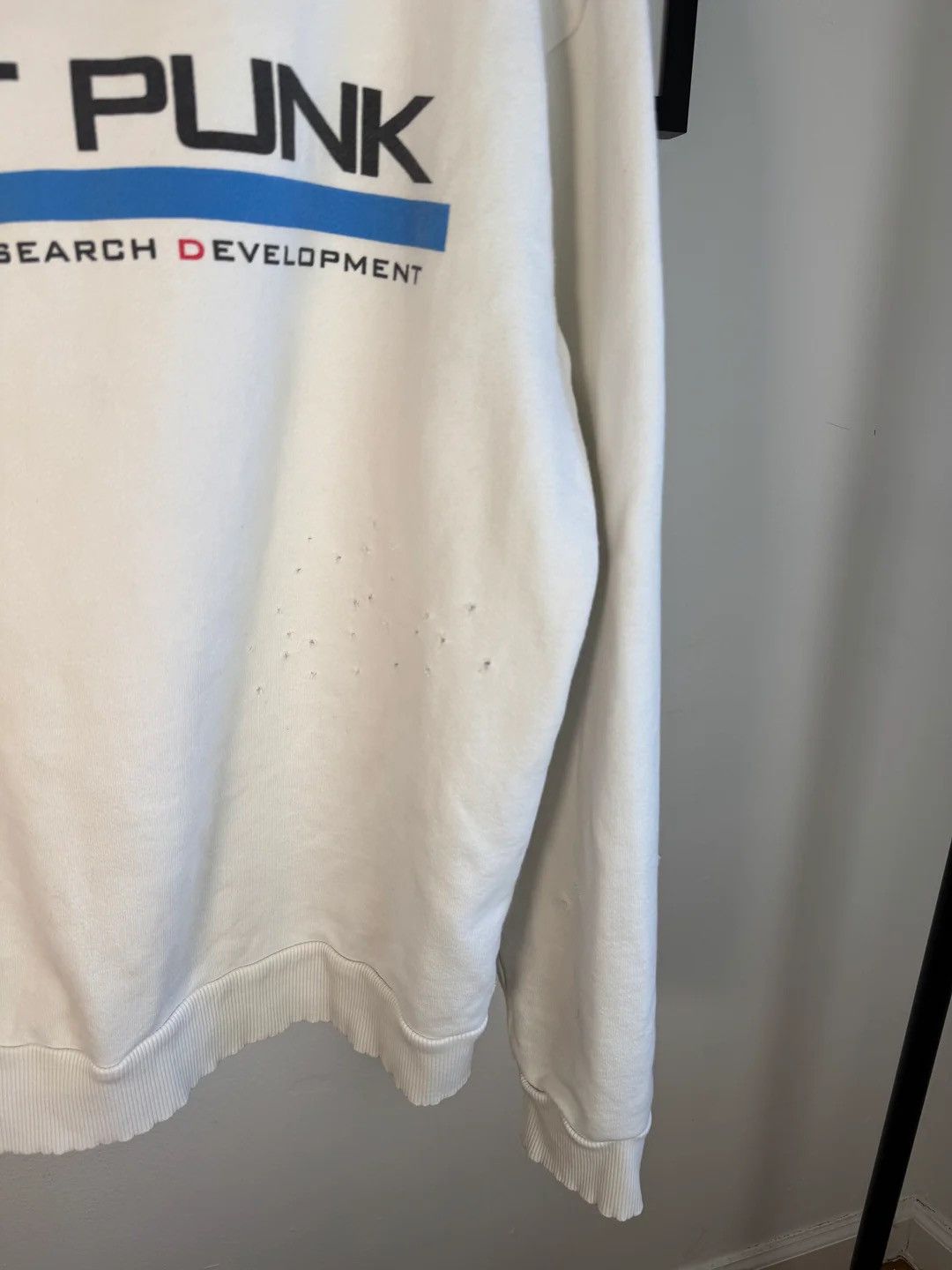 Enfants Riches Deprimes 🚭GRAIL🚭 1/25 DAFT PUNK "ELECTRONIC RESEARCH DEV" CREWNECK Size US XL / EU 56 / 4 - 6 Thumbnail