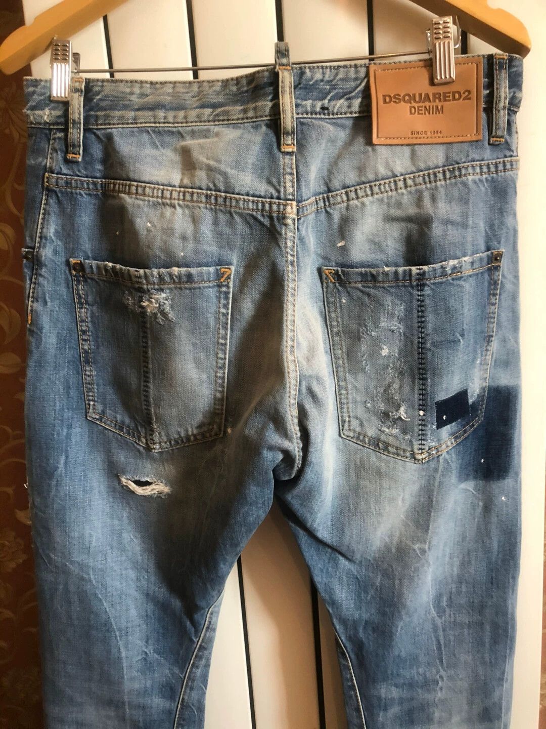 Dsquared2 Dsquared2 Distressed Patched Jeans Size 46 Size US 30 / EU 46 - 4 Thumbnail
