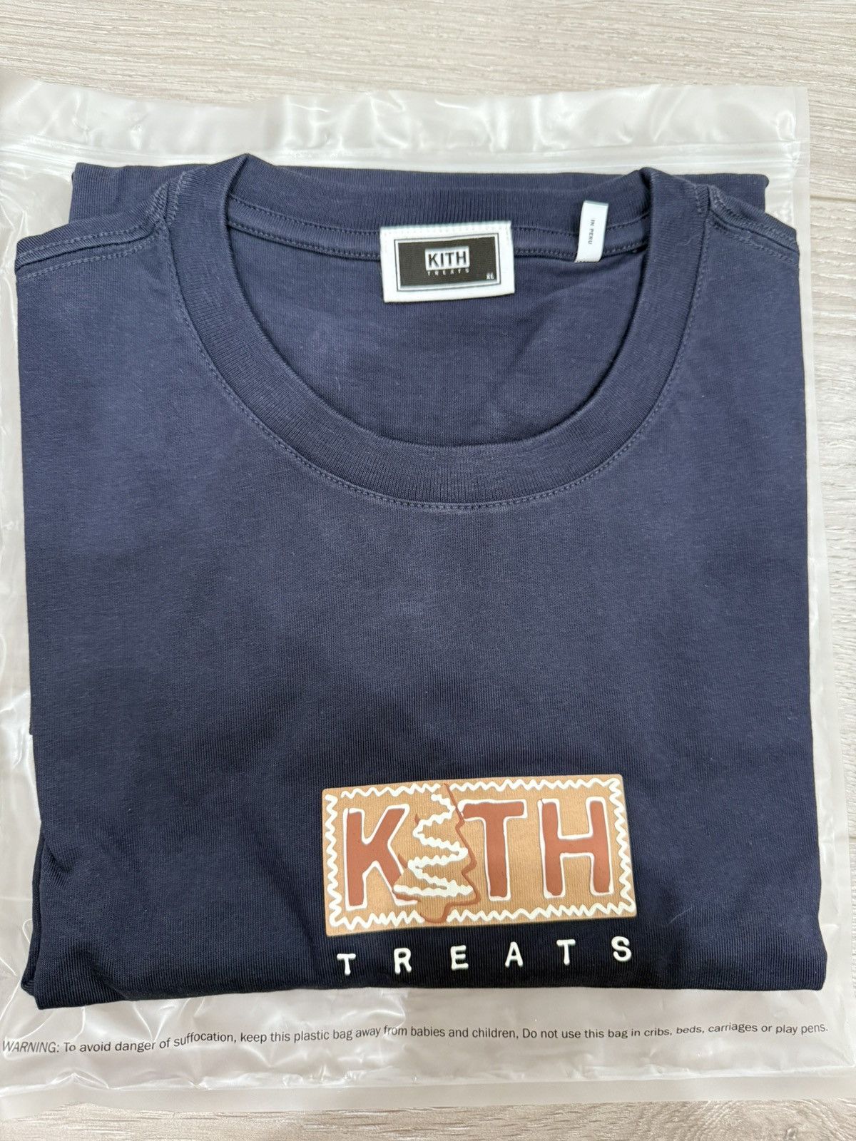 Kith Kith Treats Cookie Box Logo LS Tee Nocturnal XL Size US XL / EU 56 / 4 - 2 Thumbnail