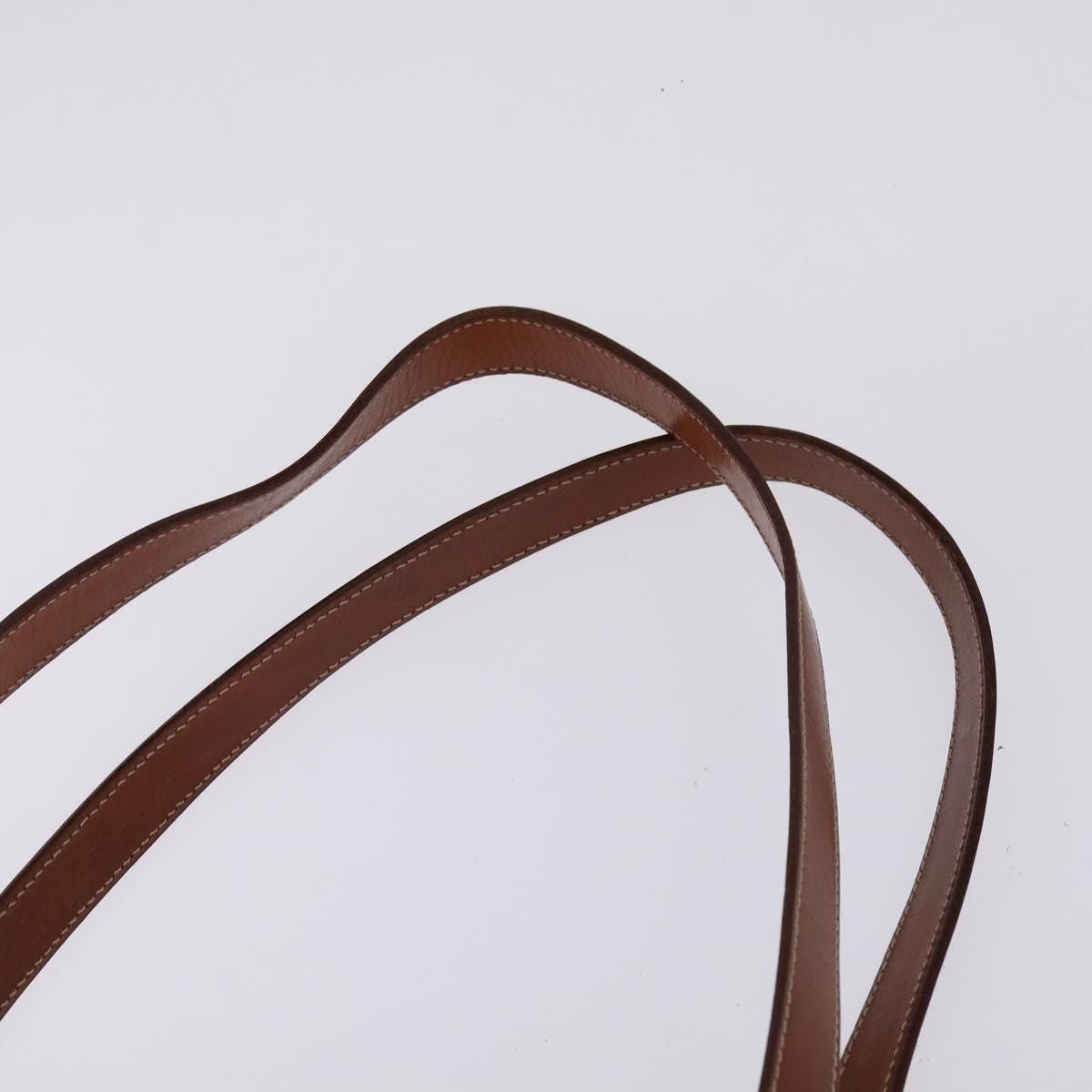 Celine CELINE Macadam Canvas Shoulder Bag Pvc Beige Gold Size ONE SIZE - 8 Thumbnail