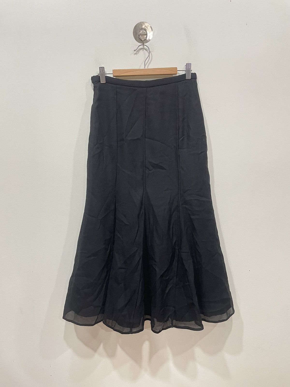 Hiroko Koshino Homme Hiroko Koshino Maxi Skirt Size 27" / US 4 / IT 40 - 1 Thumbnail