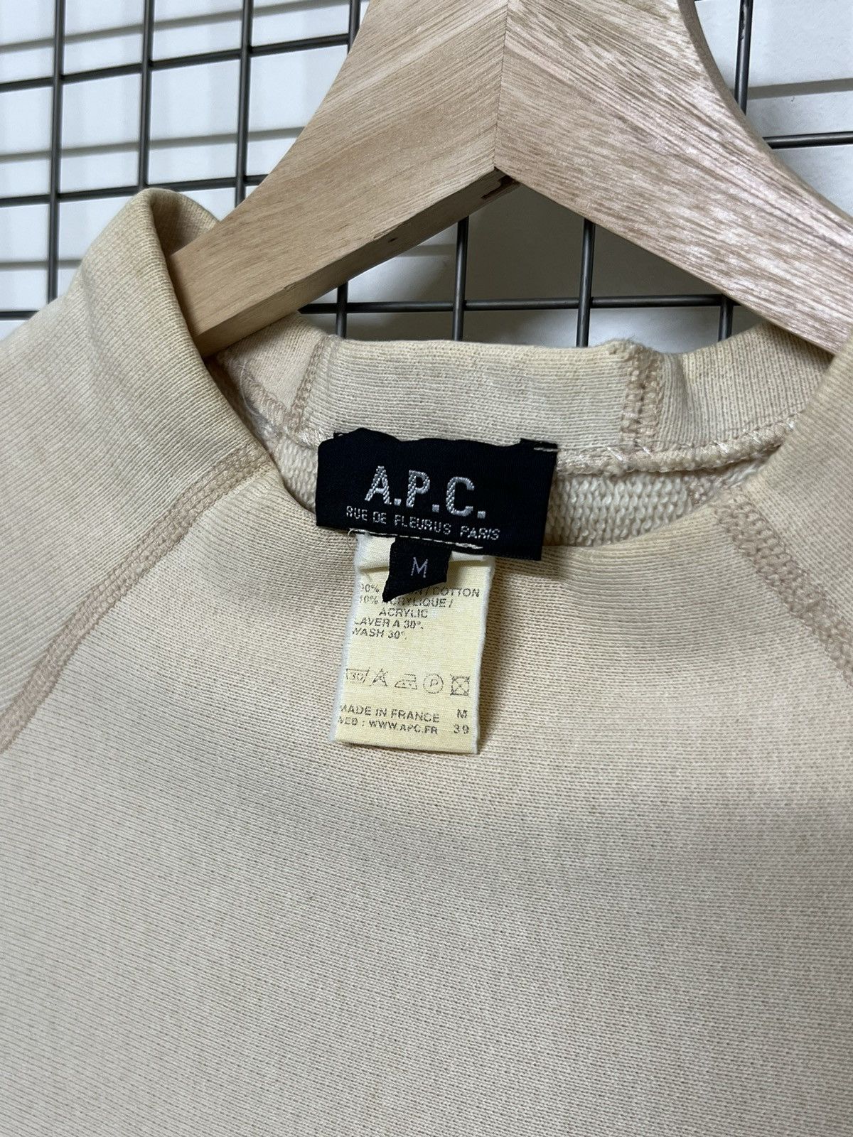 A.P.C. A.P.C Rue De Fleurus Paris Sweatshirt Jumper Size US M / EU 48-50 / 2 - 1 Thumbnail