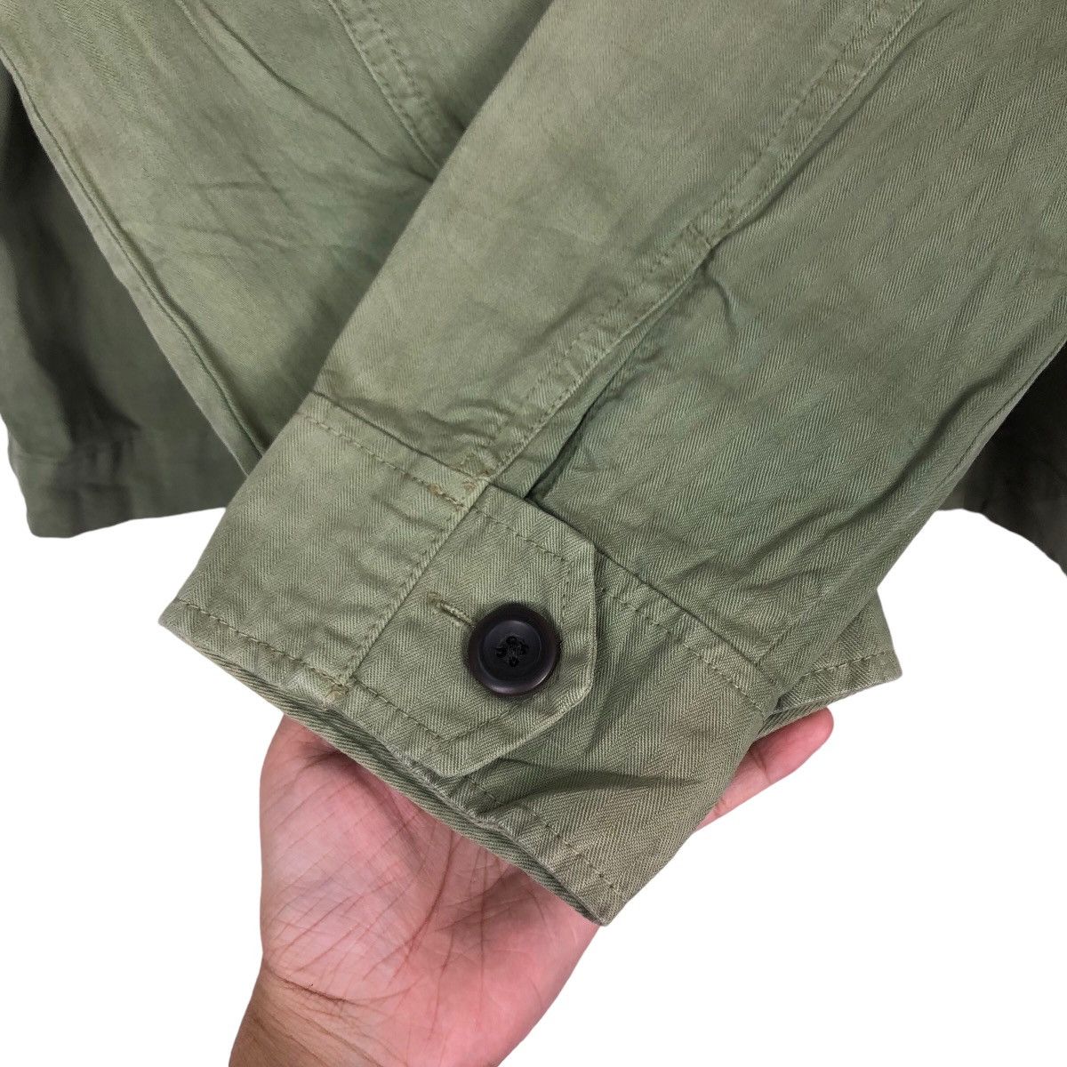Japanese Brand 🔥90’s Chore Work Jacket Gap Military Design Cargo Pocket Size US L / EU 52-54 / 3 - 12 Thumbnail
