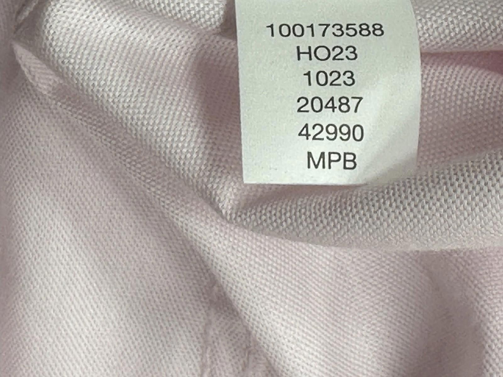 Club Room Club Room Stretch Reg Fit Easy Care Button Down Pink 34/35 L Size 42R - 5 Thumbnail