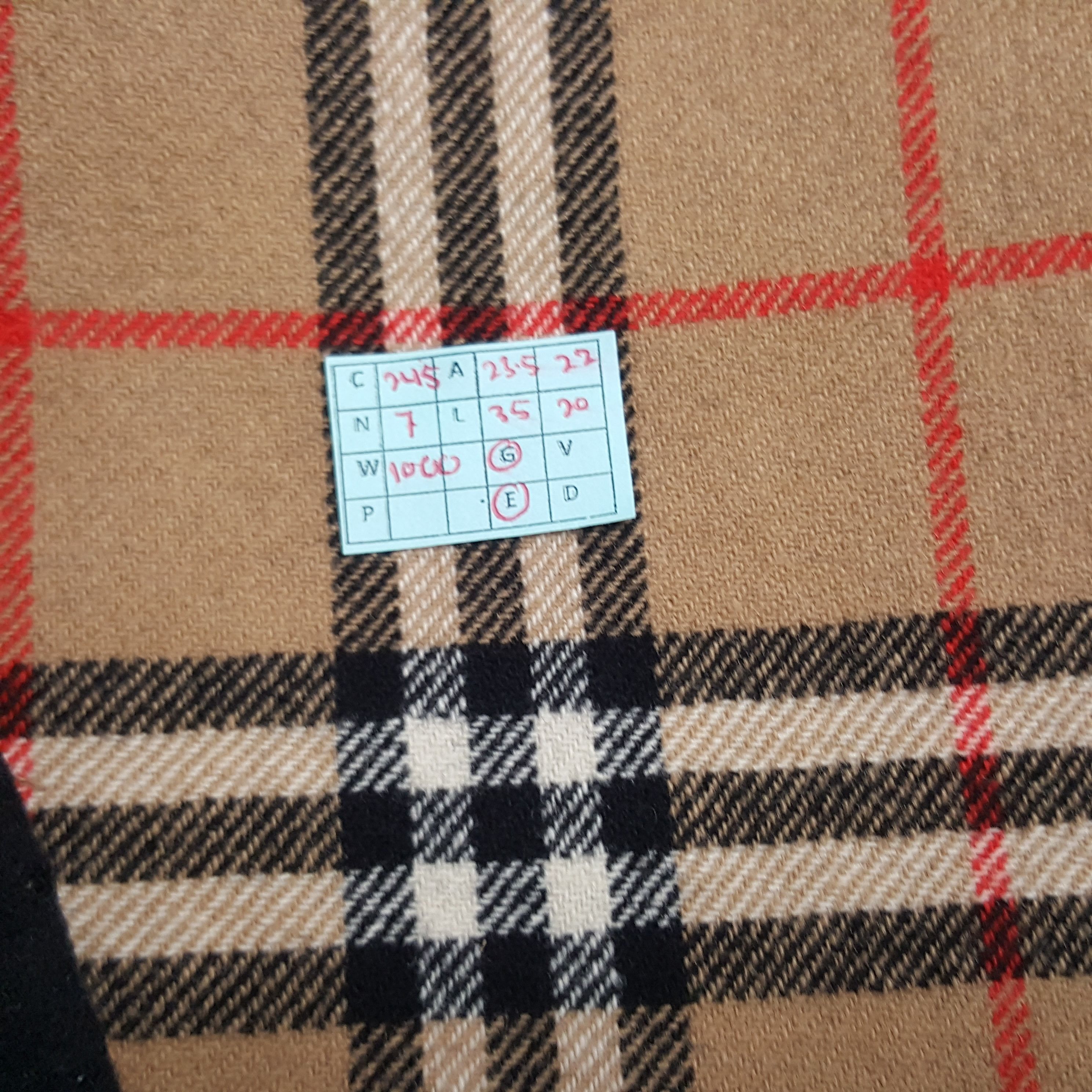 Burberry × Designer × Vintage Vintage Burberry London Custom Spell Out Wool Coat Jacket Size US M / EU 48-50 / 2 - 7 Thumbnail