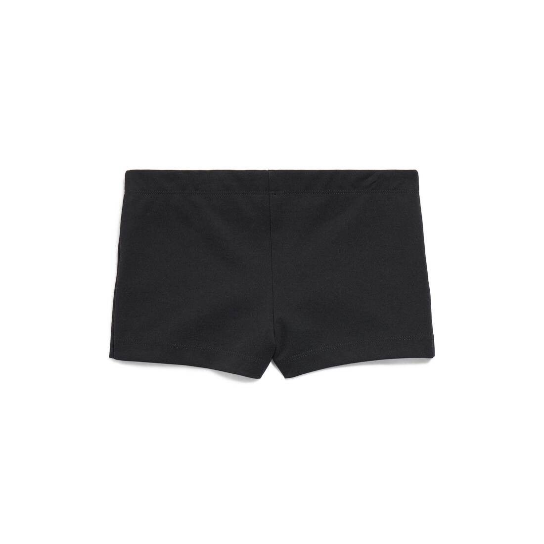 Balenciaga o1s1wg110126 Mini Cycling Skirt in Black Size 27" / US 4 / IT 40 - 6 Thumbnail