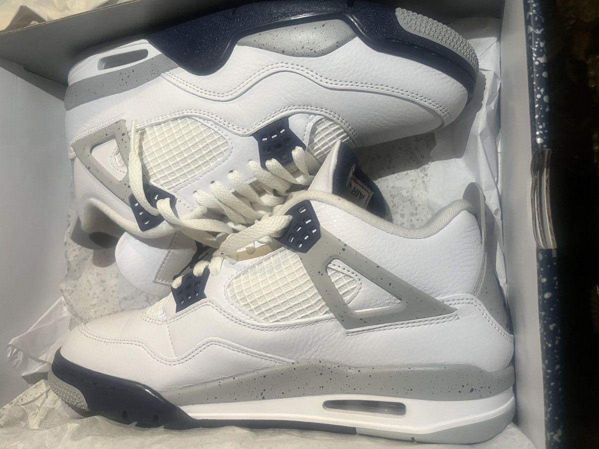 Jordan Brand Jordan 4 navy blue Size US 9.5 / EU 42-43 - 5 Thumbnail
