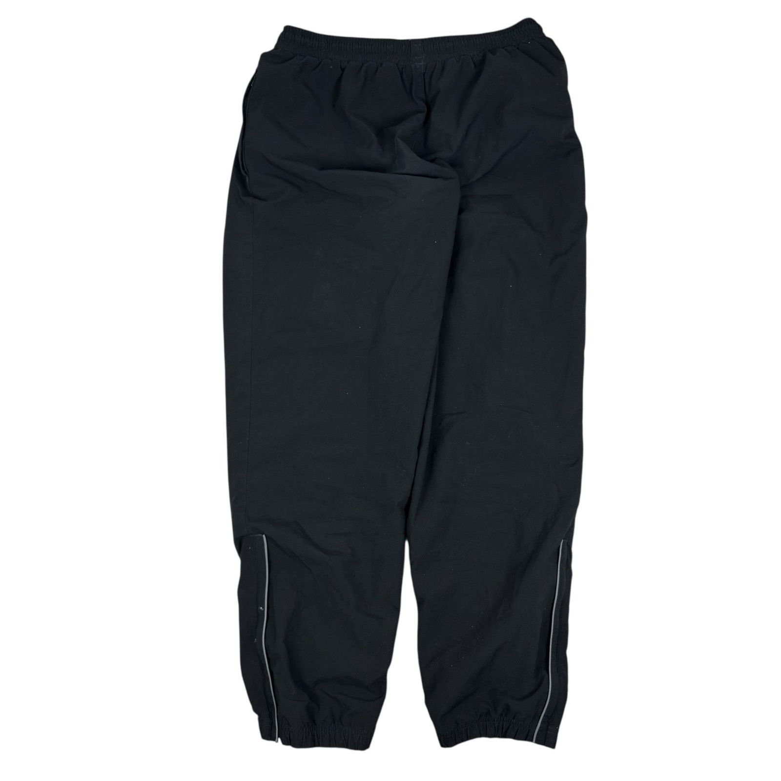 Japanese Brand × Nike Nike Men's Black Mesh Zipper Hem Tappered Leg Track Pants XL Size US 34 / EU 50 - 7 Thumbnail